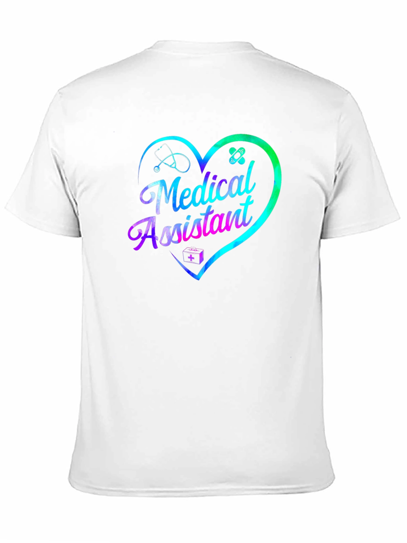 Medical Assistant Heart Graphic T-Shirt