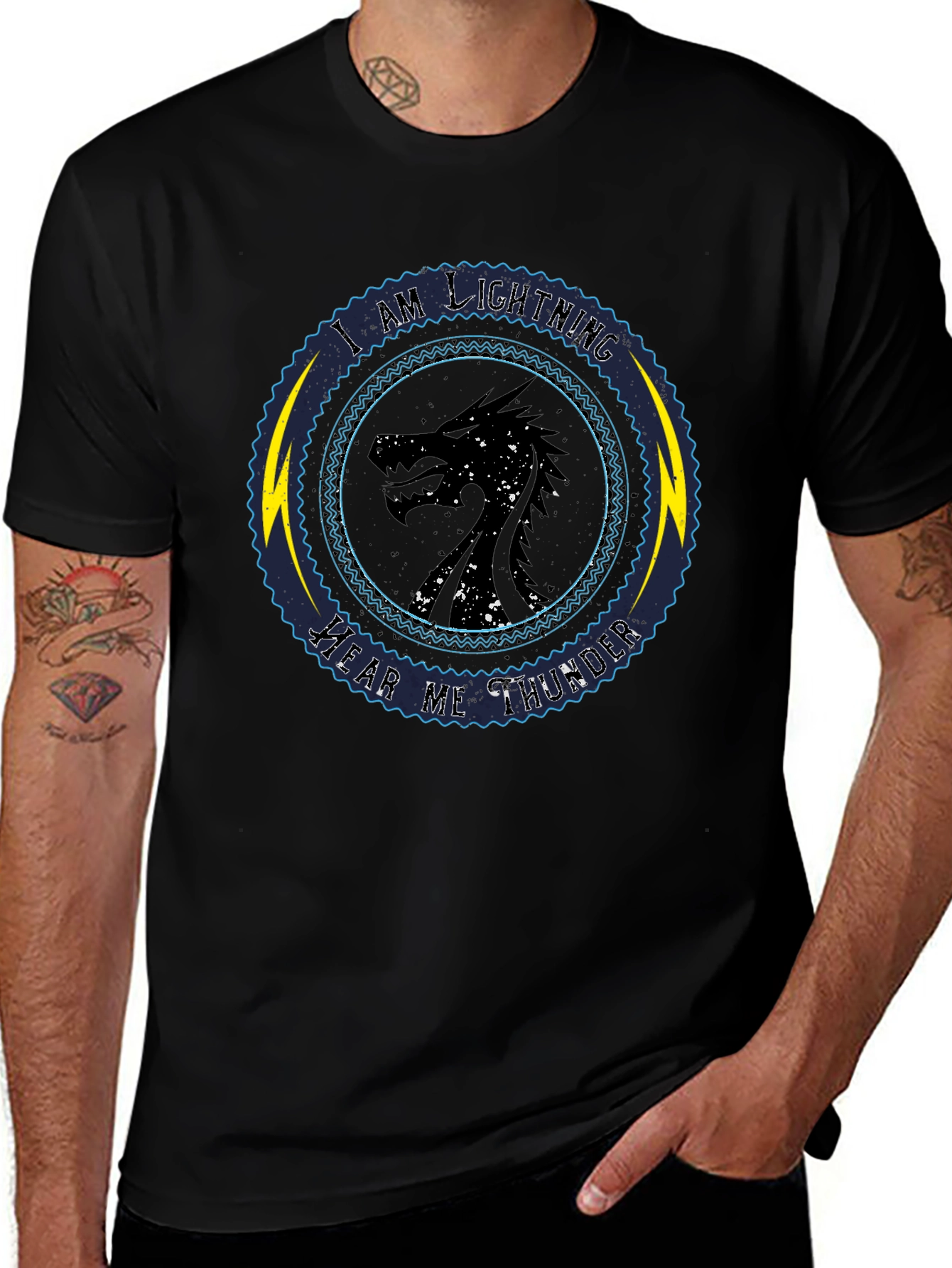 I Am Lightning Dragon T-Shirt