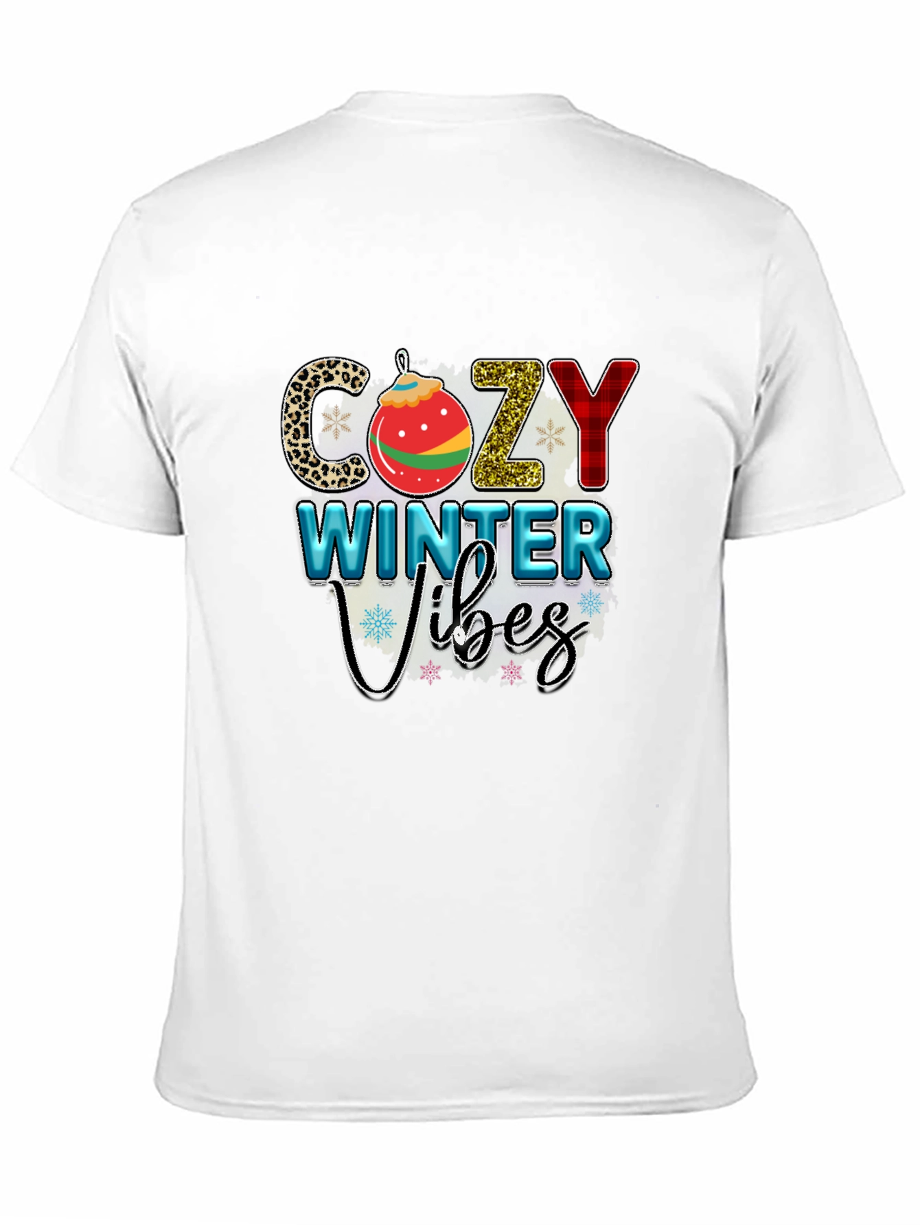 Cozy Winter Vibes Graphic Tee Shirt