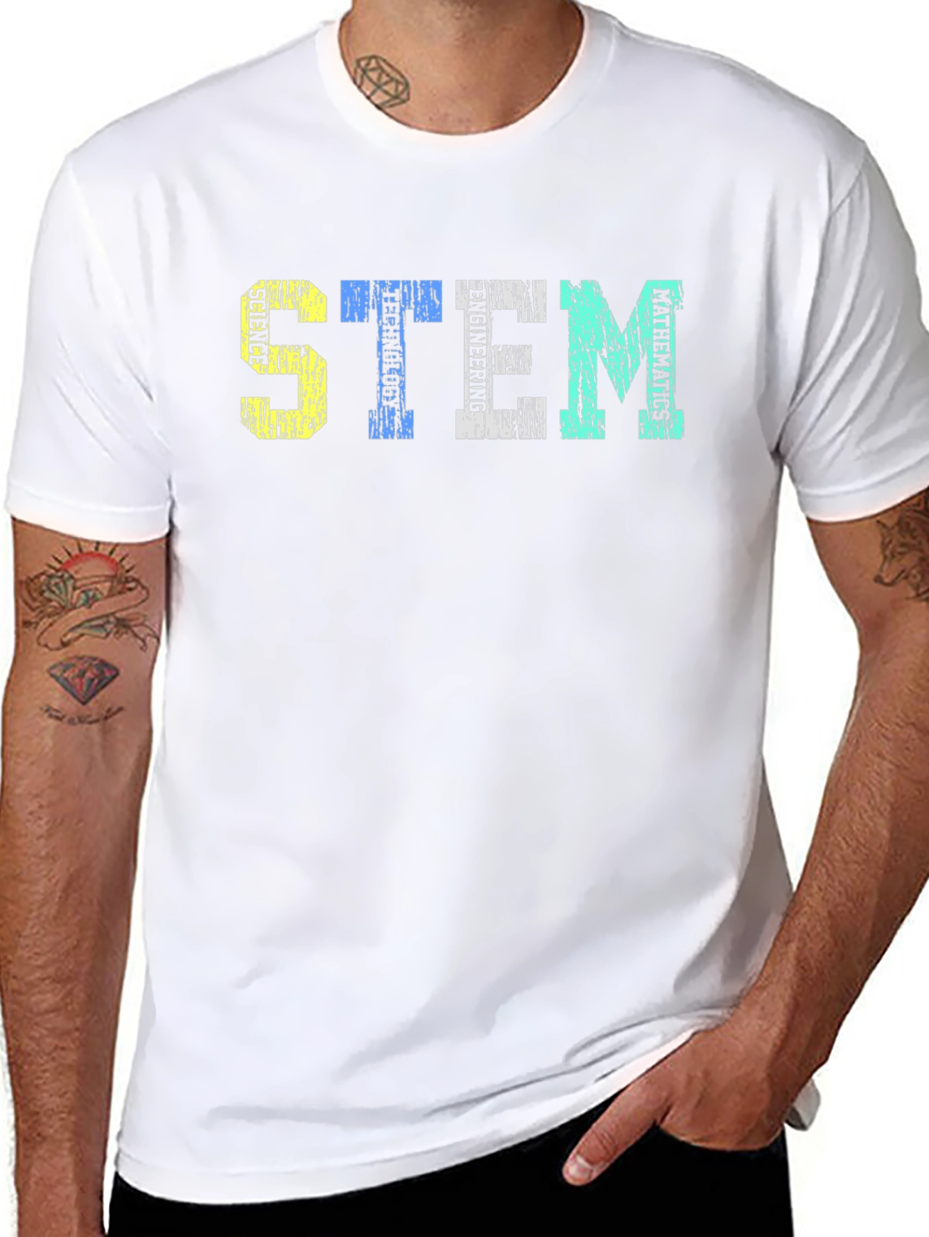 STEM T-Shirt: Science Tech Engineering & Math Tee