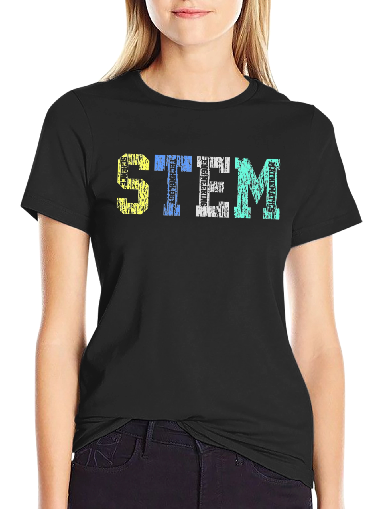 STEM T-Shirt: Science Tech Engineering & Math Tee