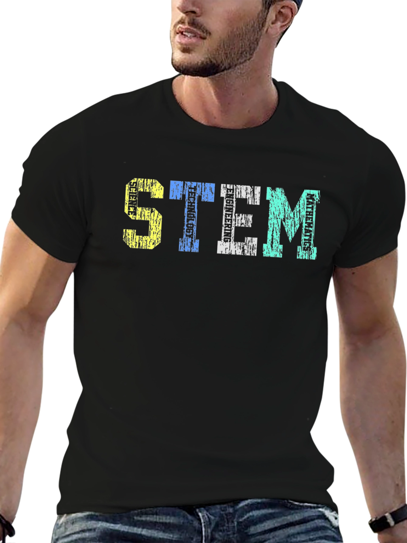 STEM T-Shirt: Science Tech Engineering & Math Tee