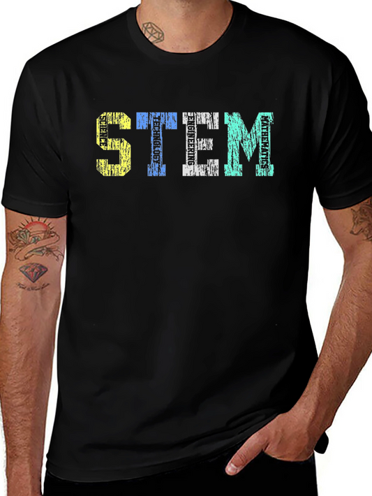 STEM T-Shirt: Science Tech Engineering & Math Tee