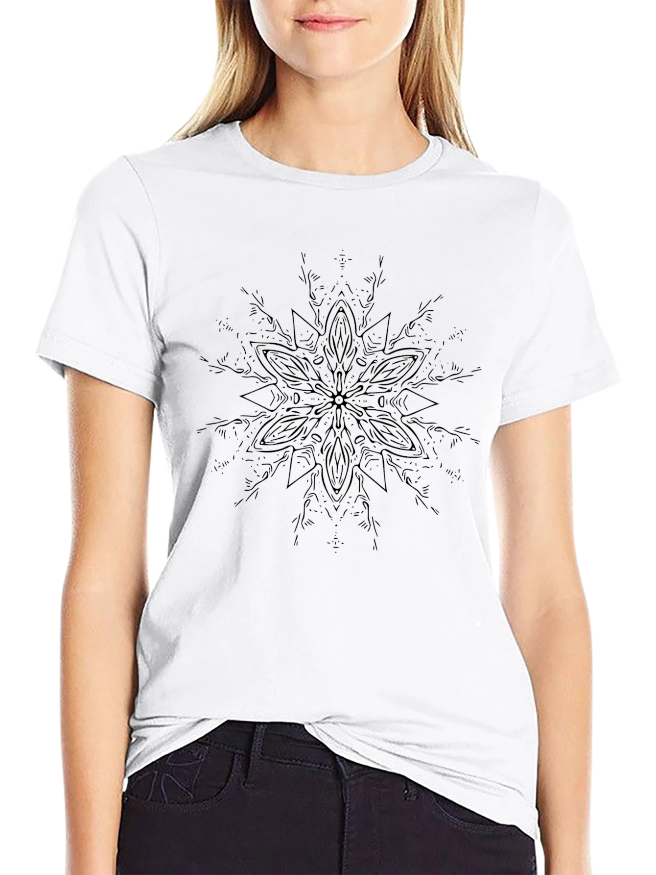Black Mandala T-Shirt