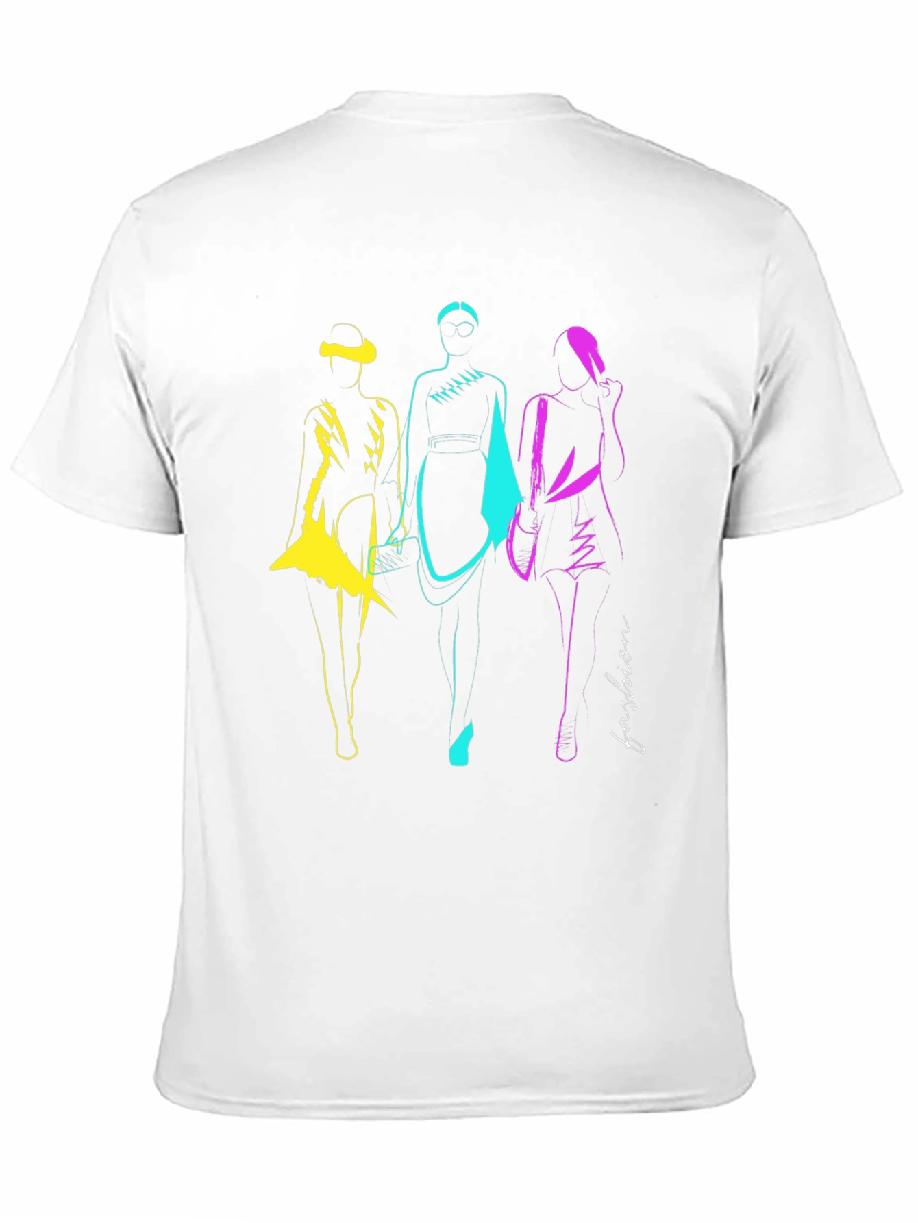 Fashion Women Graphic Tee - Stylish Design