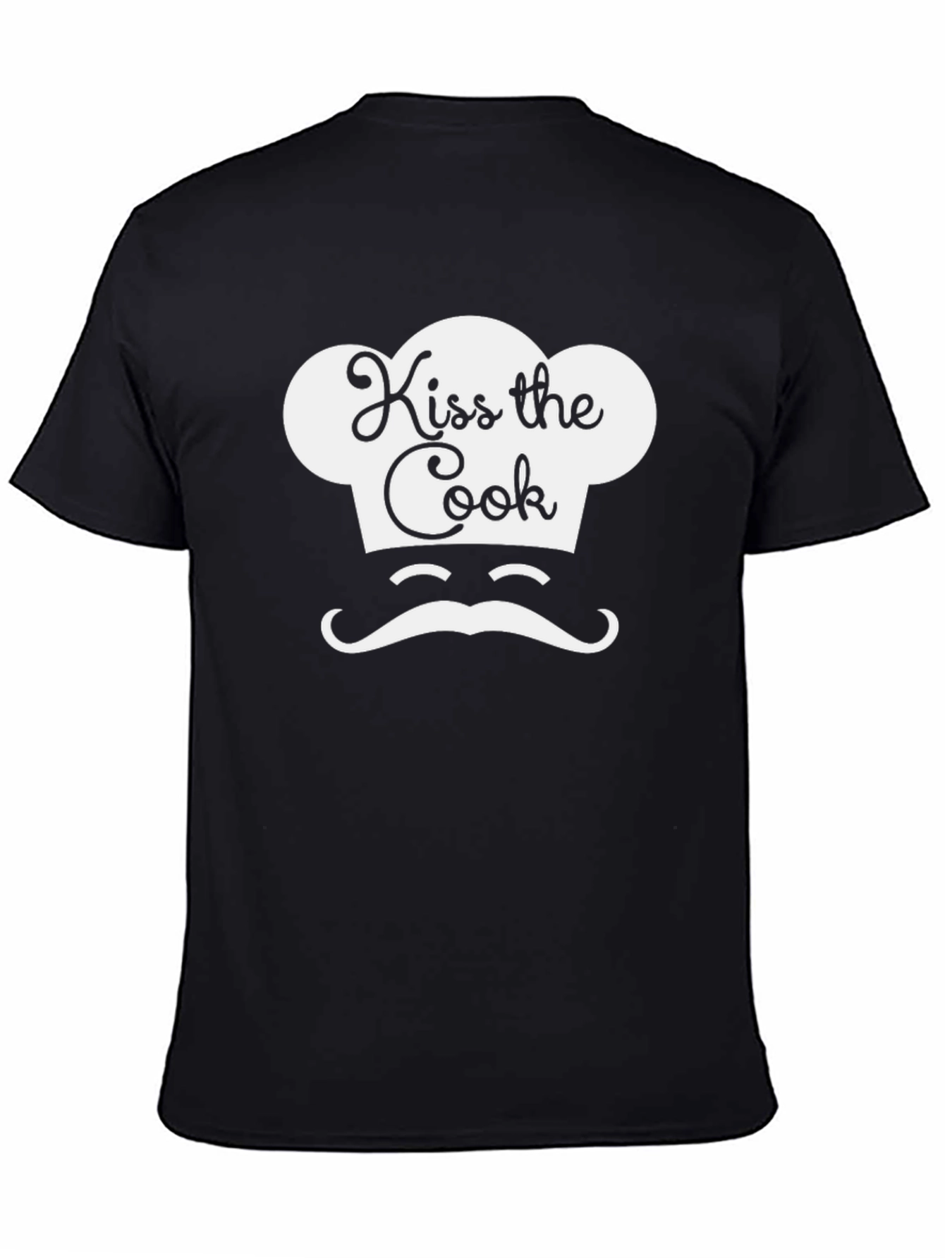 Kiss the Cook Graphic Tee - Novelty Chef Shirt