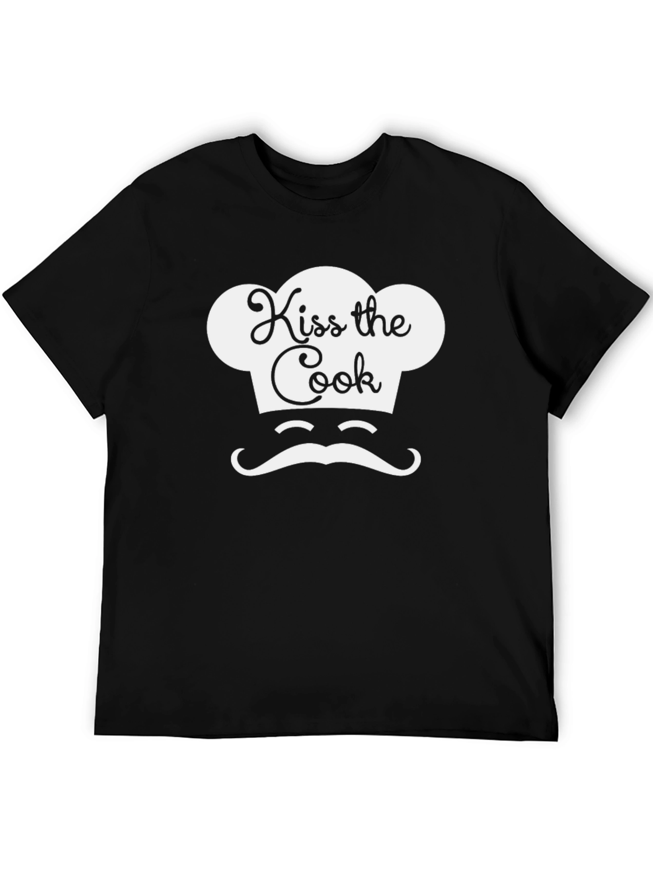 Kiss the Cook Graphic Tee - Novelty Chef Shirt
