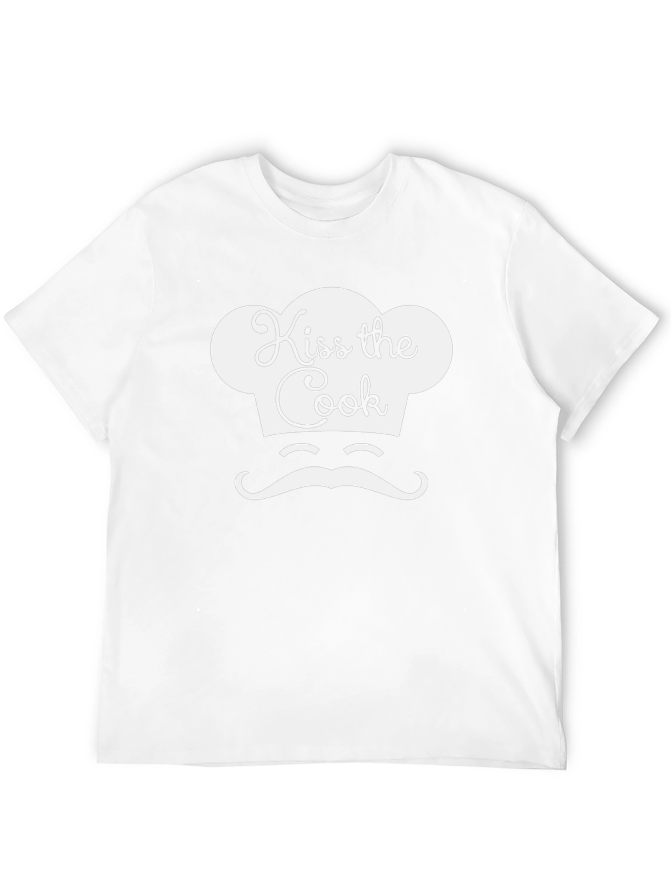 Kiss the Cook Graphic Tee - Novelty Chef Shirt