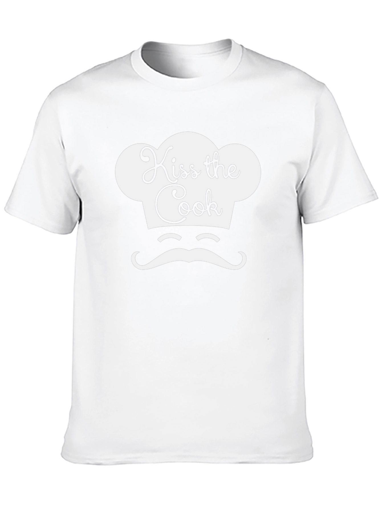 Kiss the Cook Graphic Tee - Novelty Chef Shirt