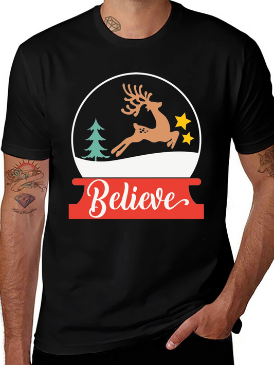 Believe Christmas Graphic Tee