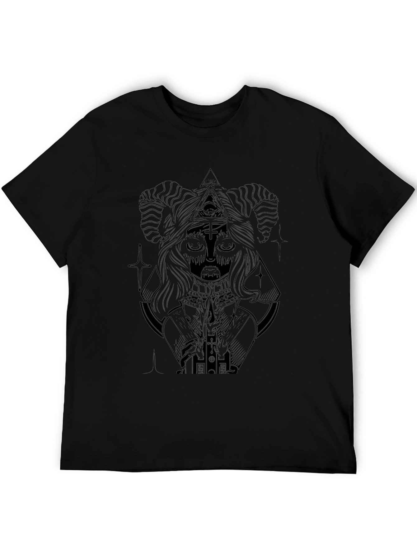 Occult Graphic T-Shirt - Black