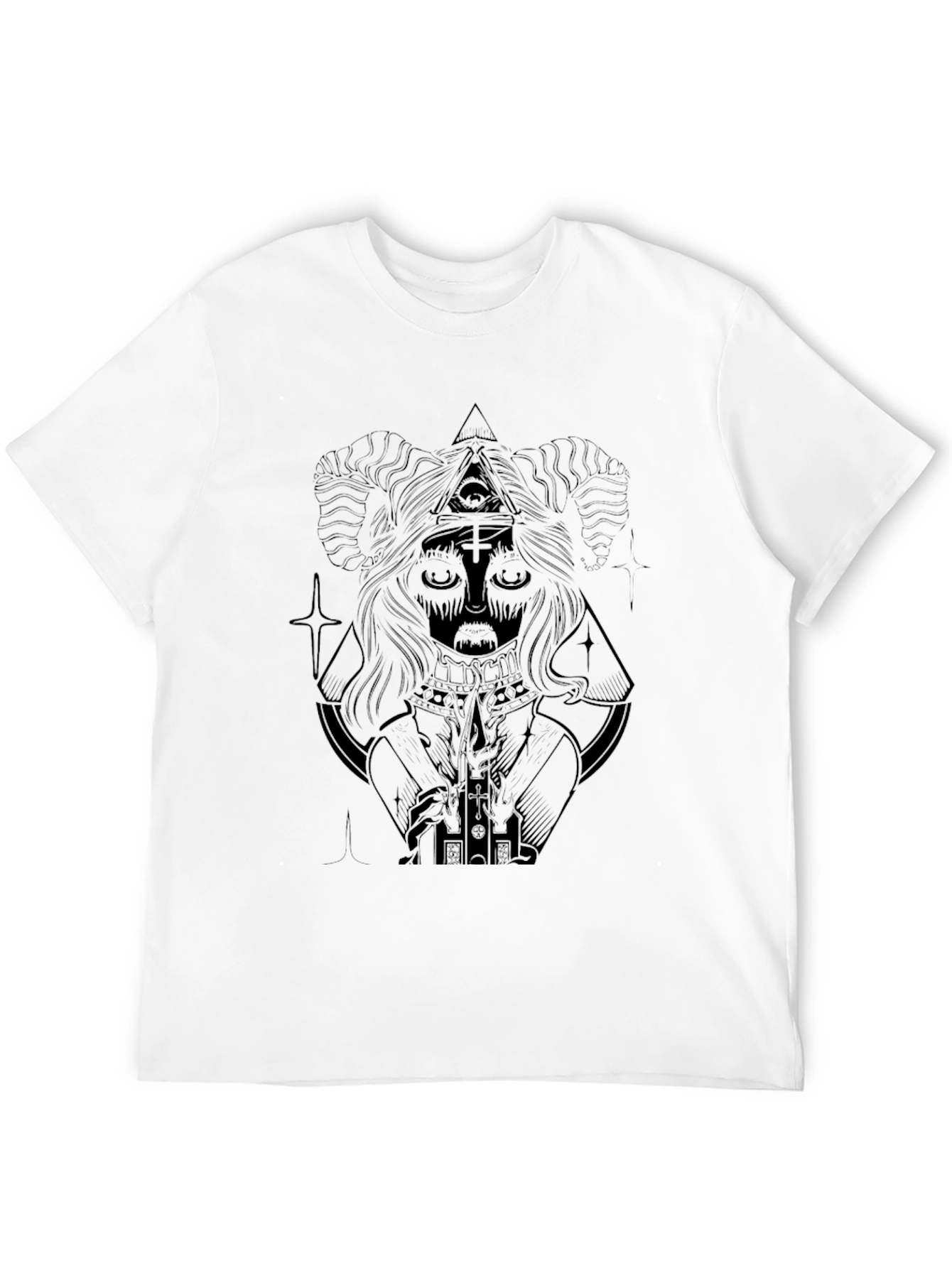 Occult Graphic T-Shirt - Black