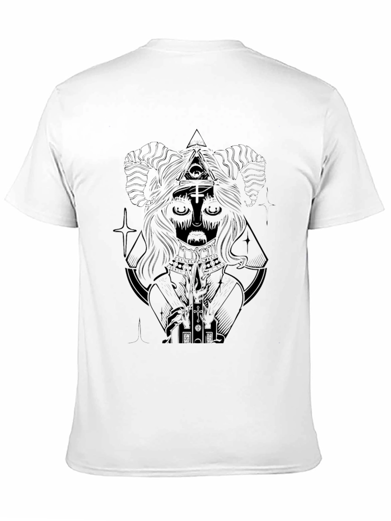 Occult Graphic T-Shirt - Black