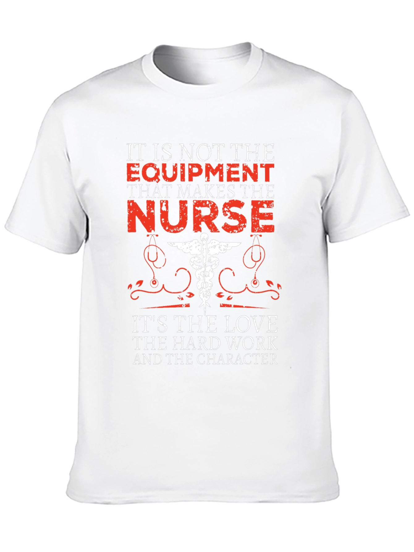 Nurse Appreciation Graphic Tee -  Love Work Character
