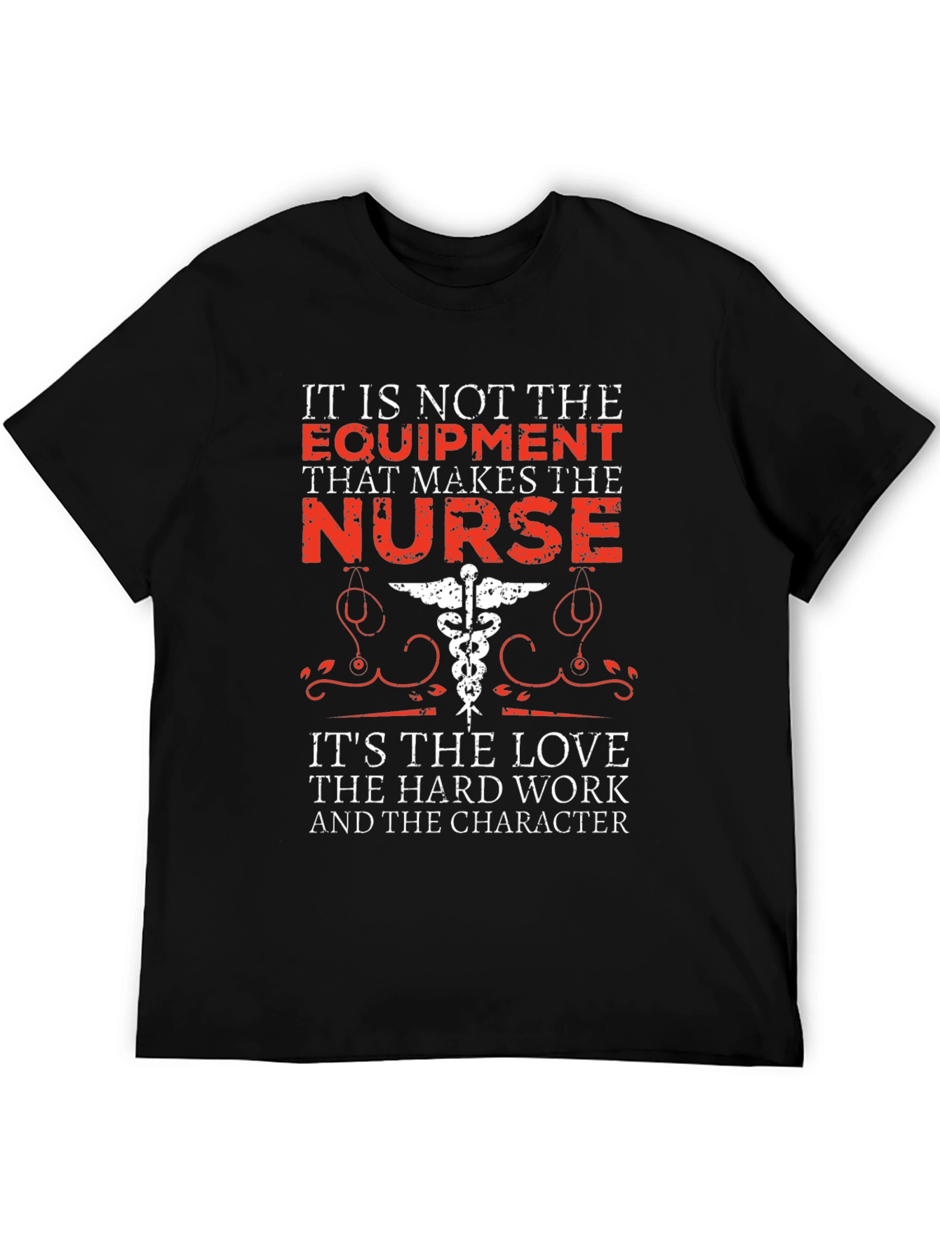 Nurse Appreciation Graphic Tee -  Love Work Character