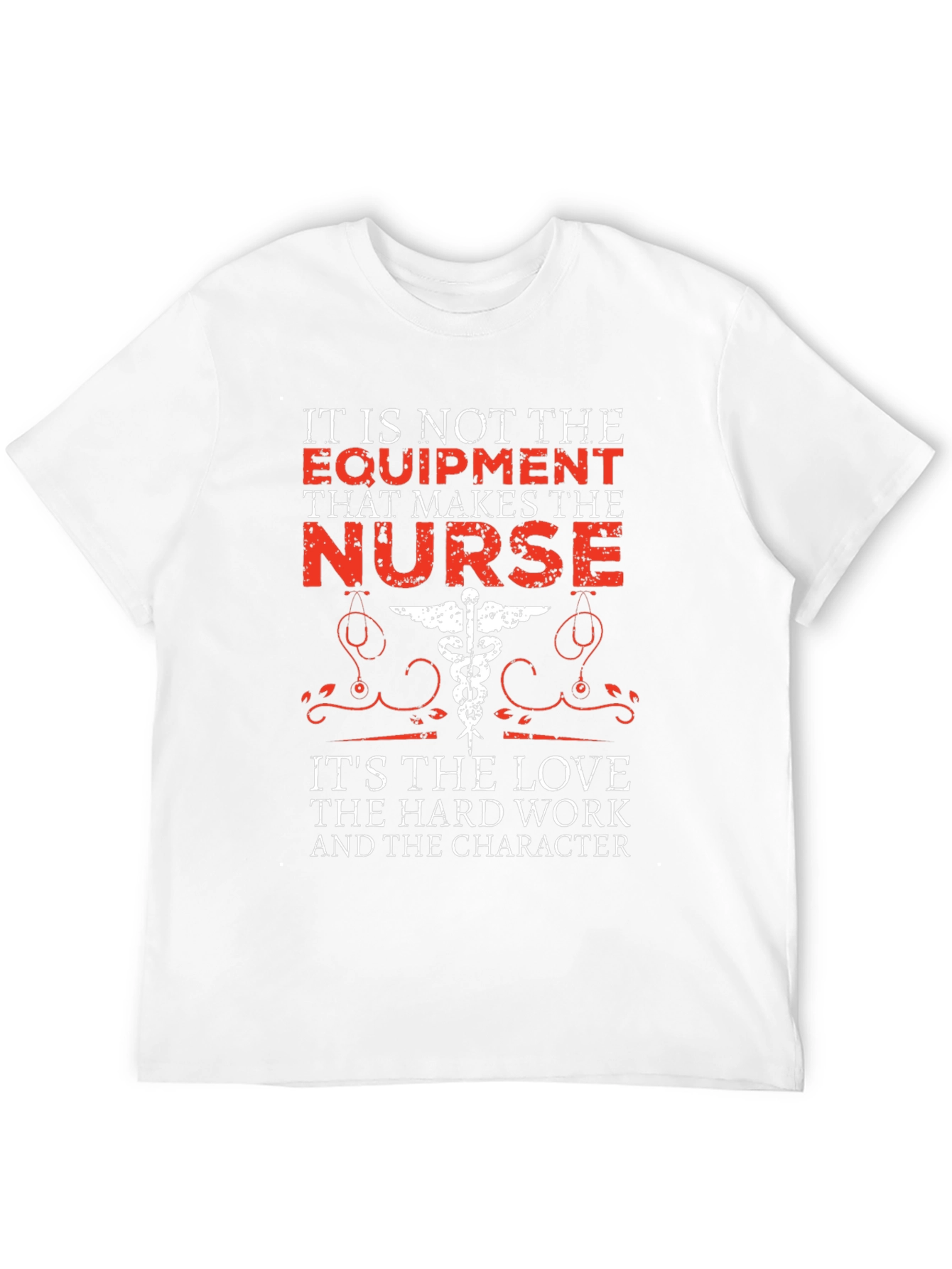 Nurse Appreciation Graphic Tee -  Love Work Character