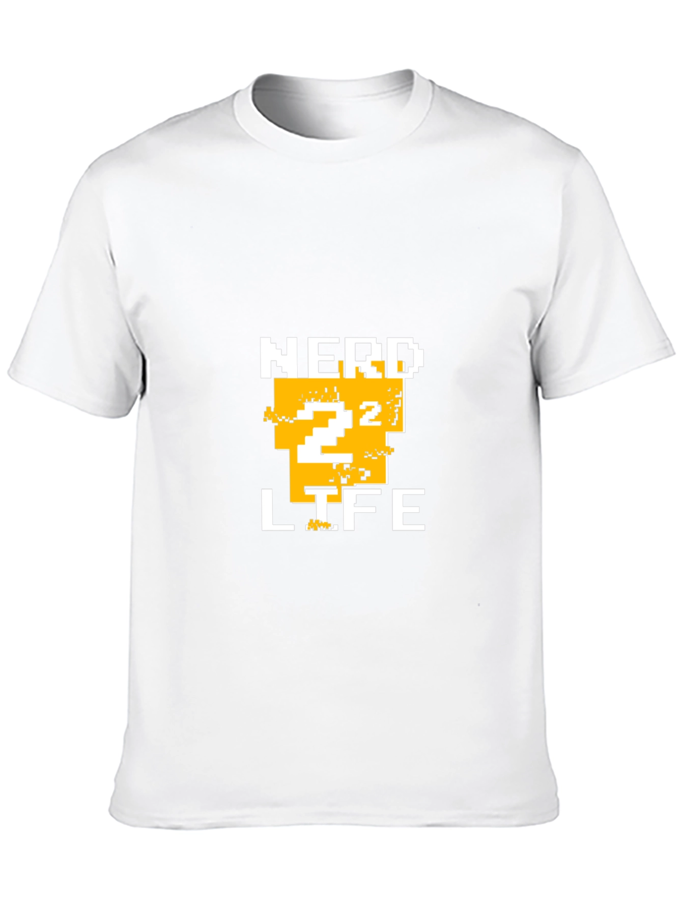 Nerd Life Pixelated T-Shirt - Black