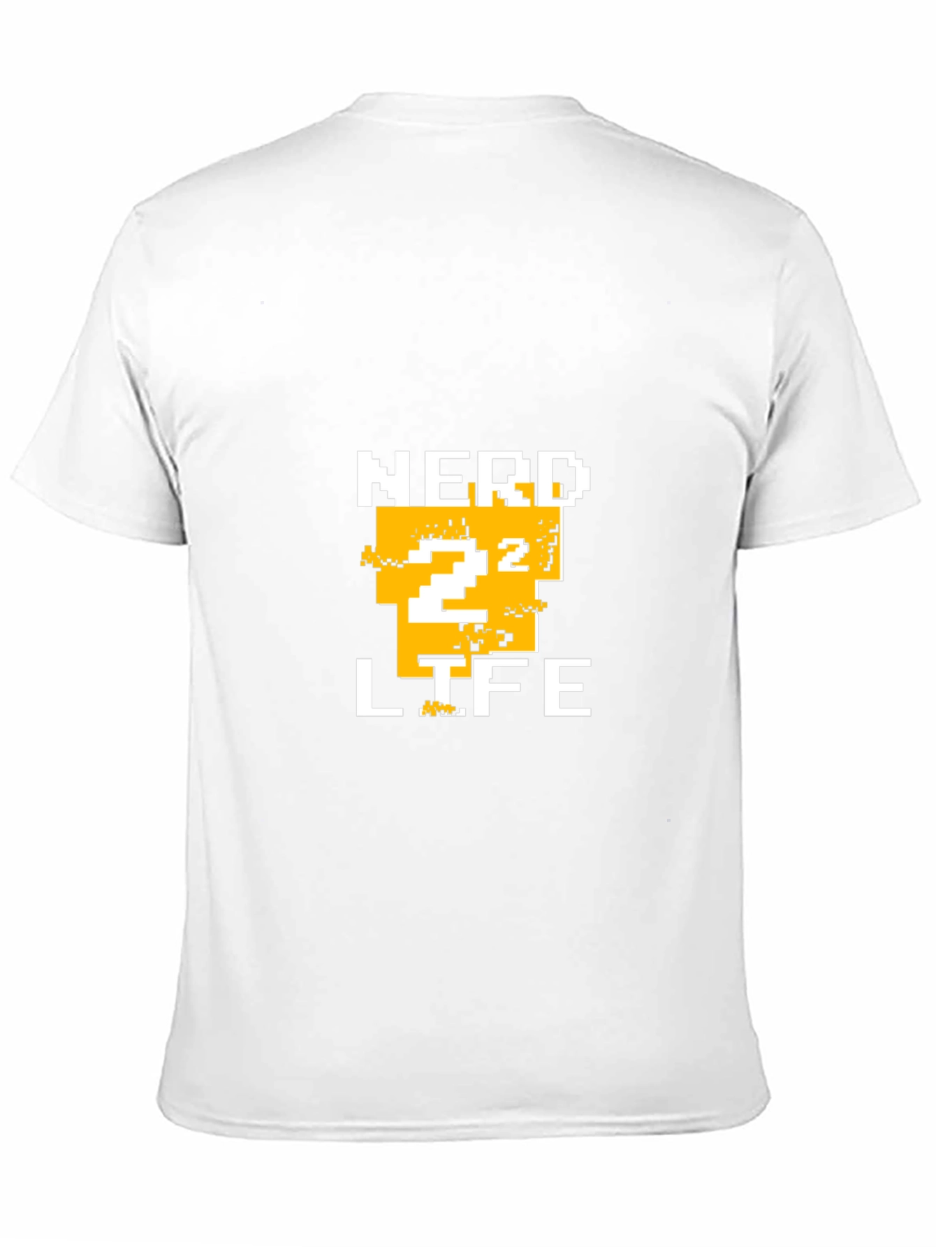 Nerd Life Pixelated T-Shirt - Black