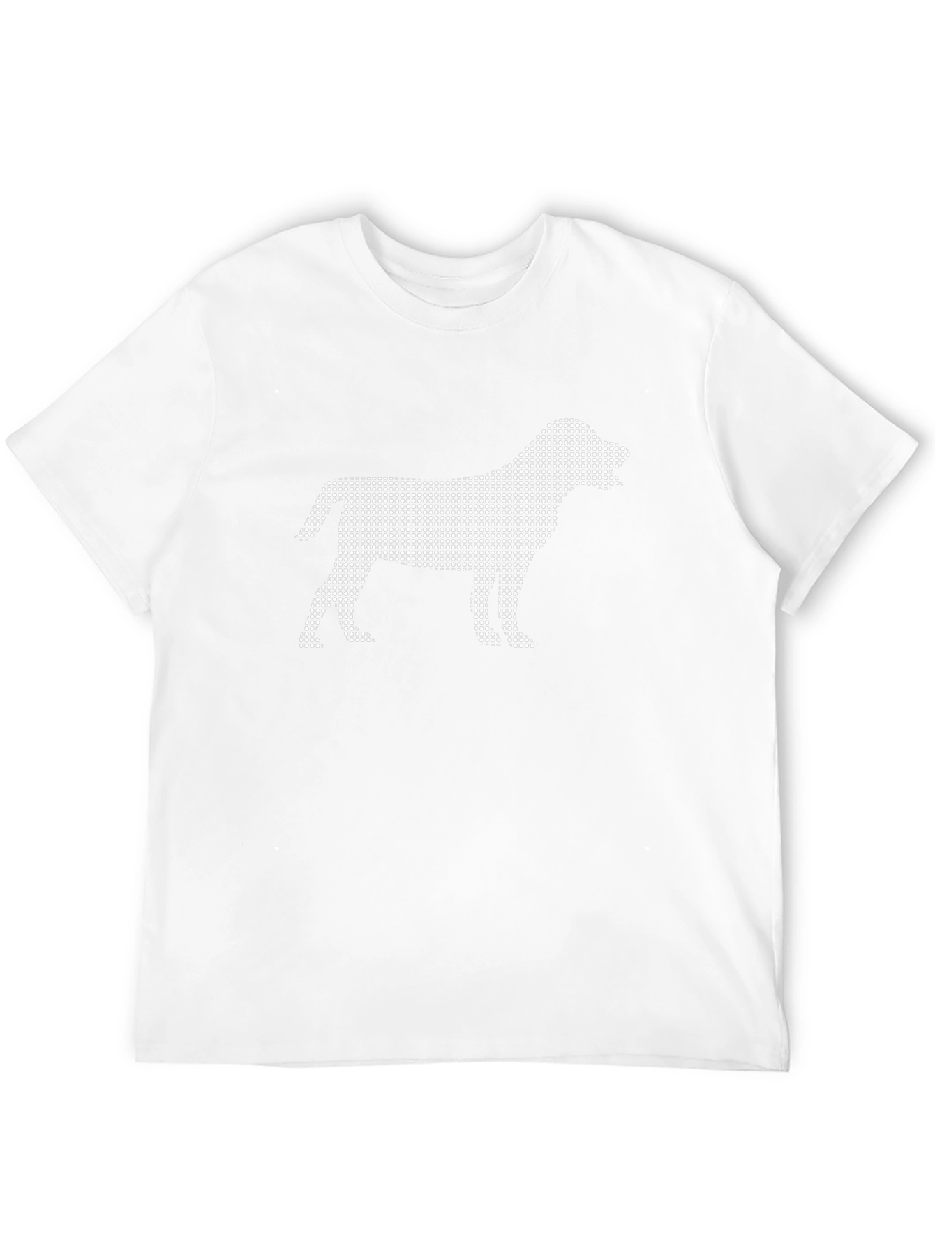 Dog Silhouette Black T-Shirt