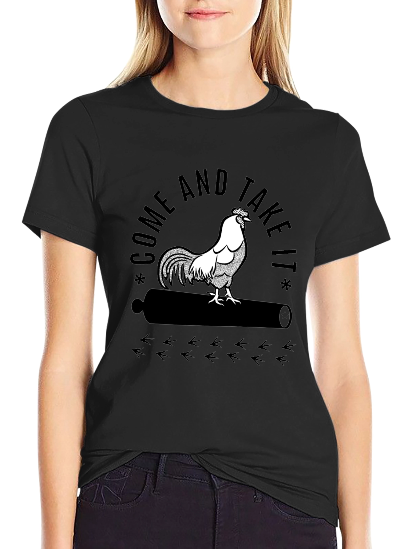 Come and Take It Rooster T-Shirt