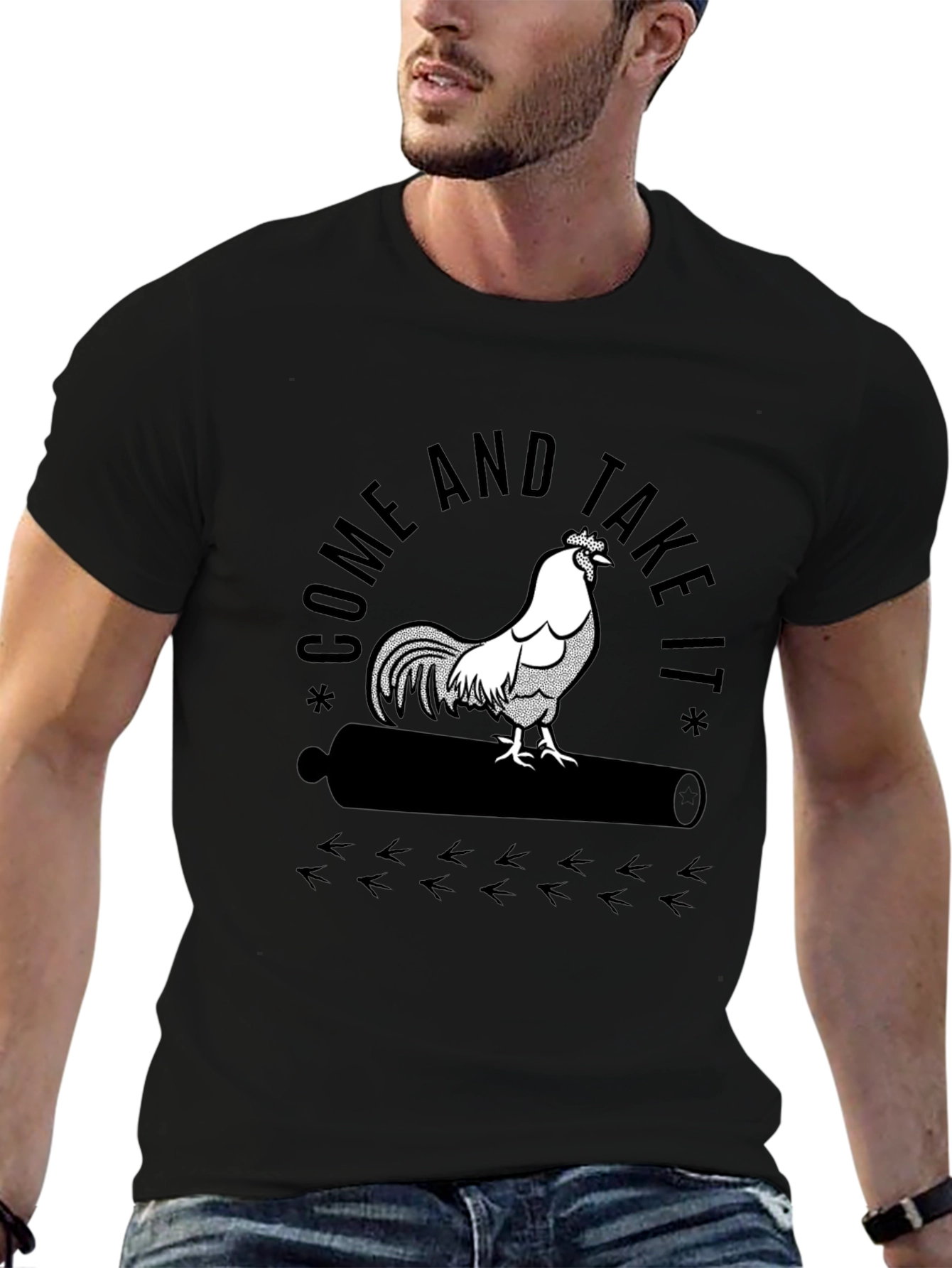 Come and Take It Rooster T-Shirt