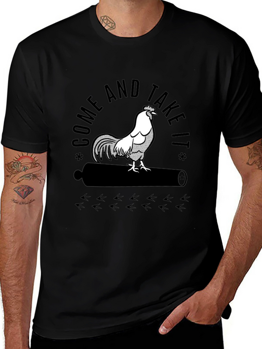 Come and Take It Rooster T-Shirt
