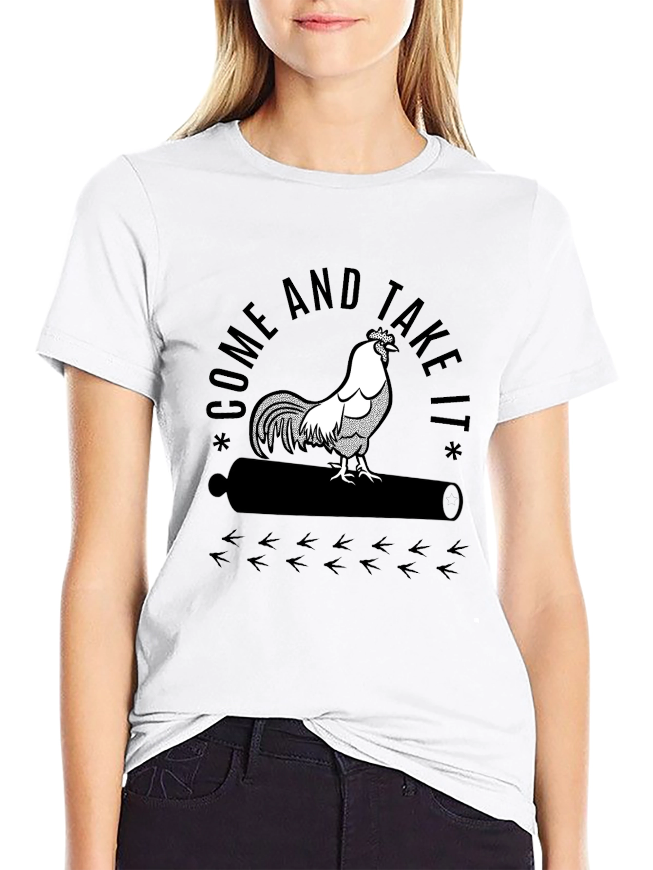 Come and Take It Rooster T-Shirt
