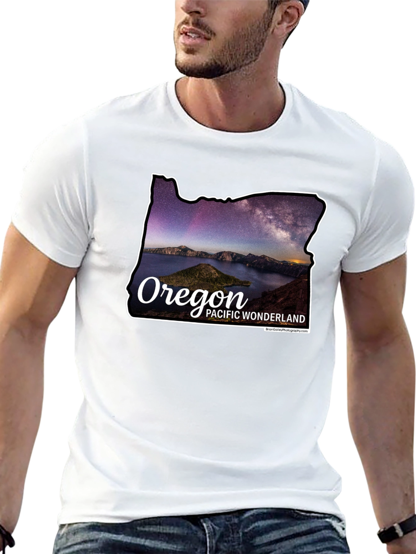 Oregon Pacific Wonderland Black T-Shirt