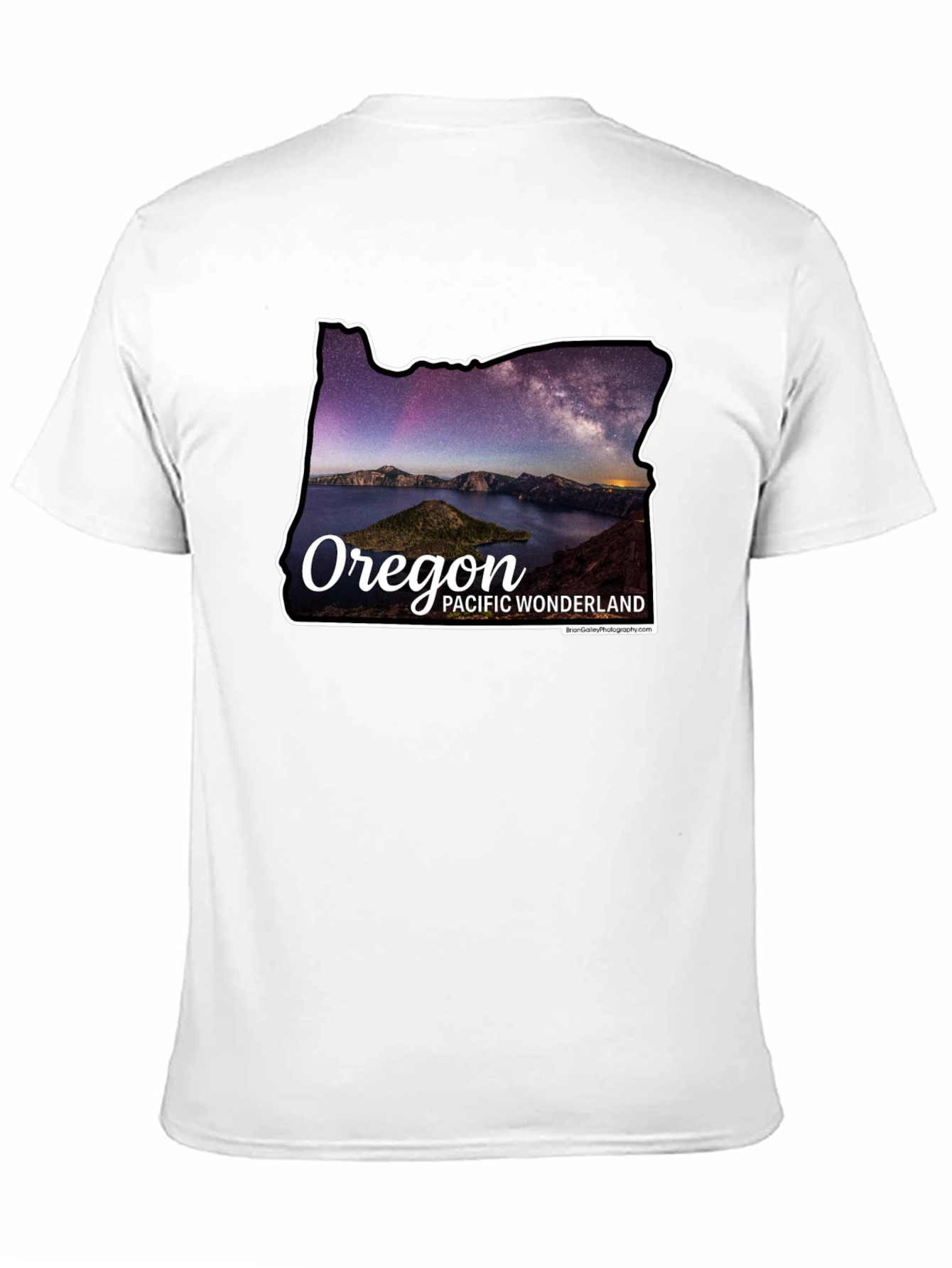 Oregon Pacific Wonderland Black T-Shirt