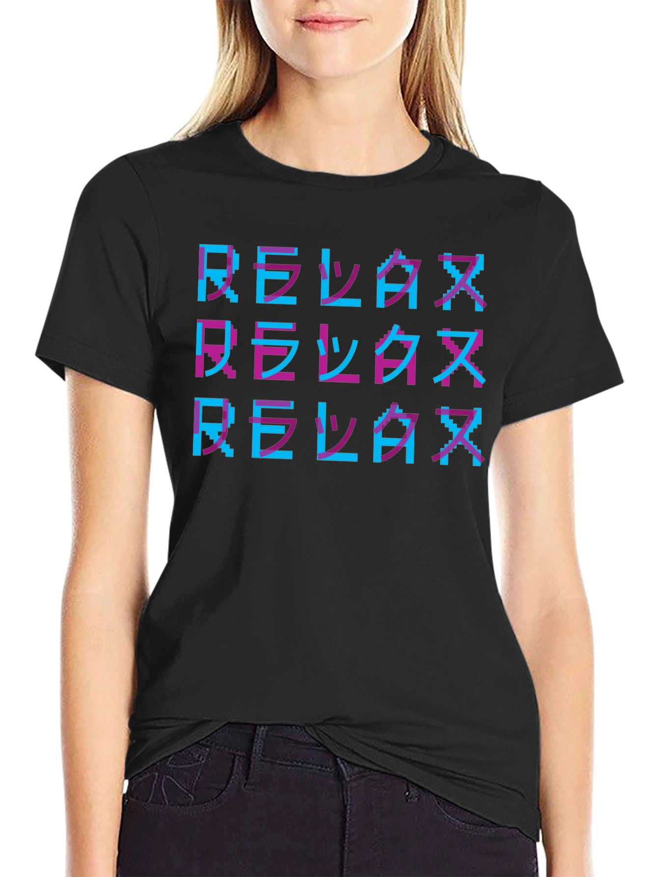 Relax T-Shirt - Pixel Design