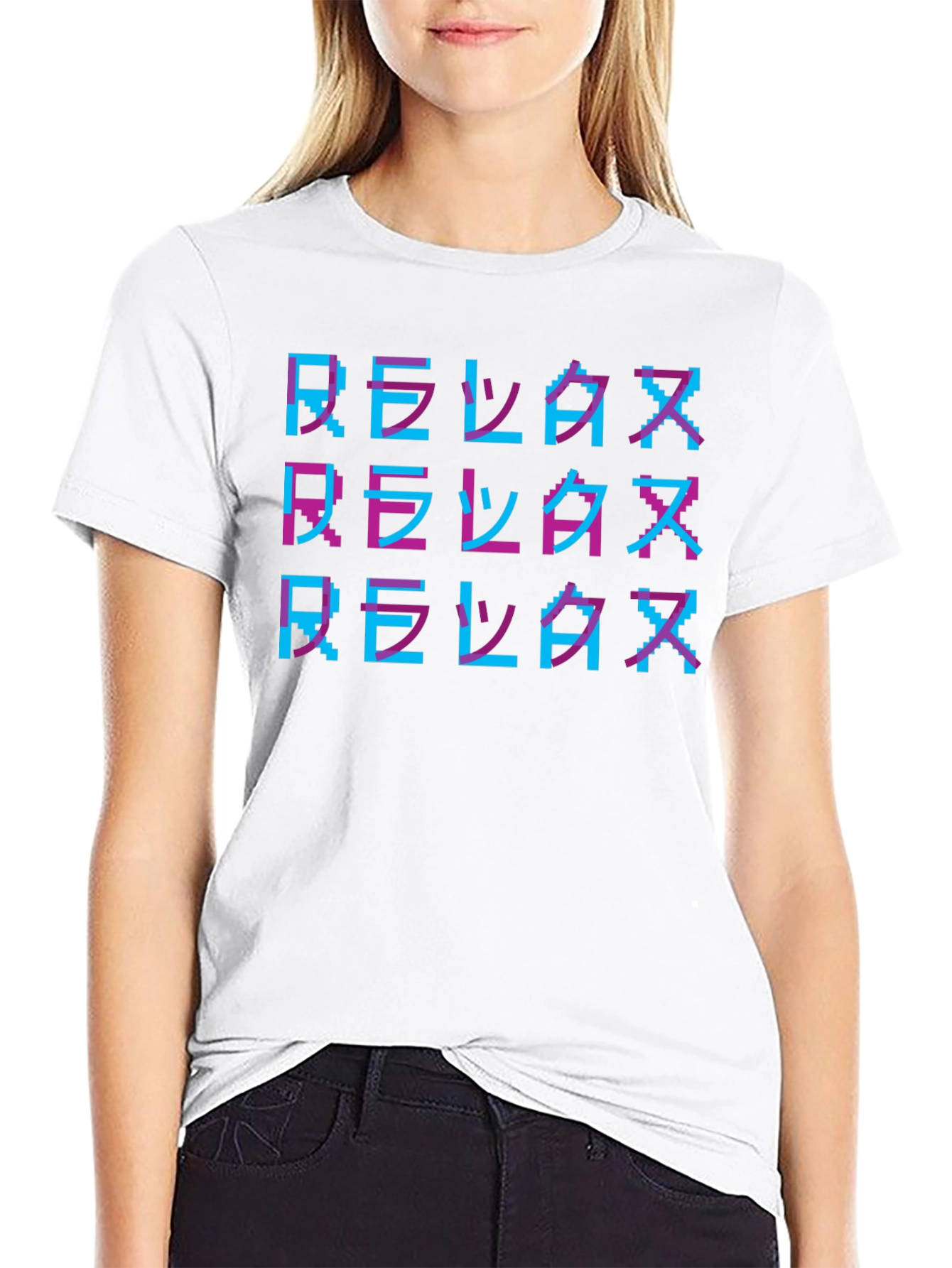 Relax T-Shirt - Pixel Design