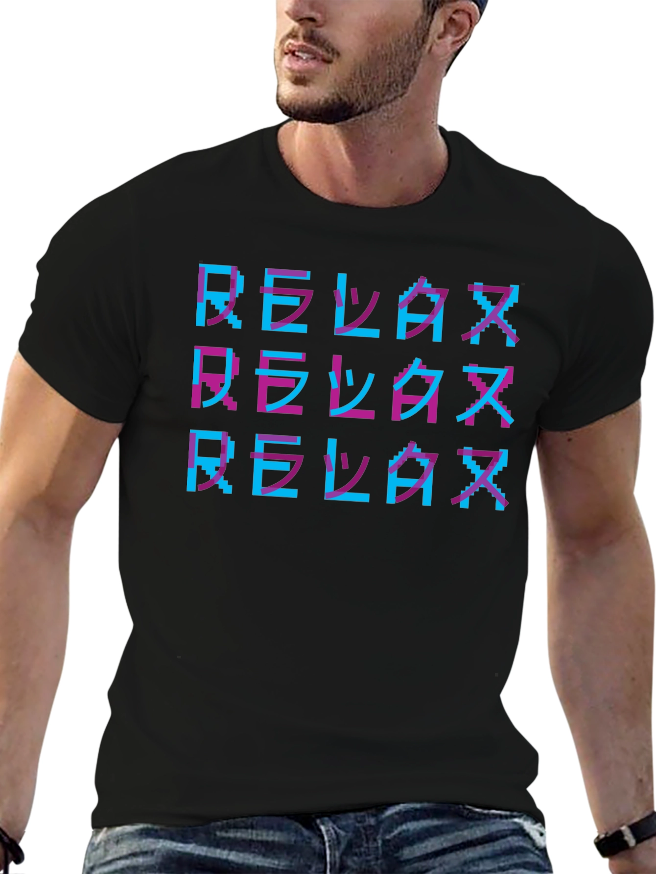 Relax T-Shirt - Pixel Design
