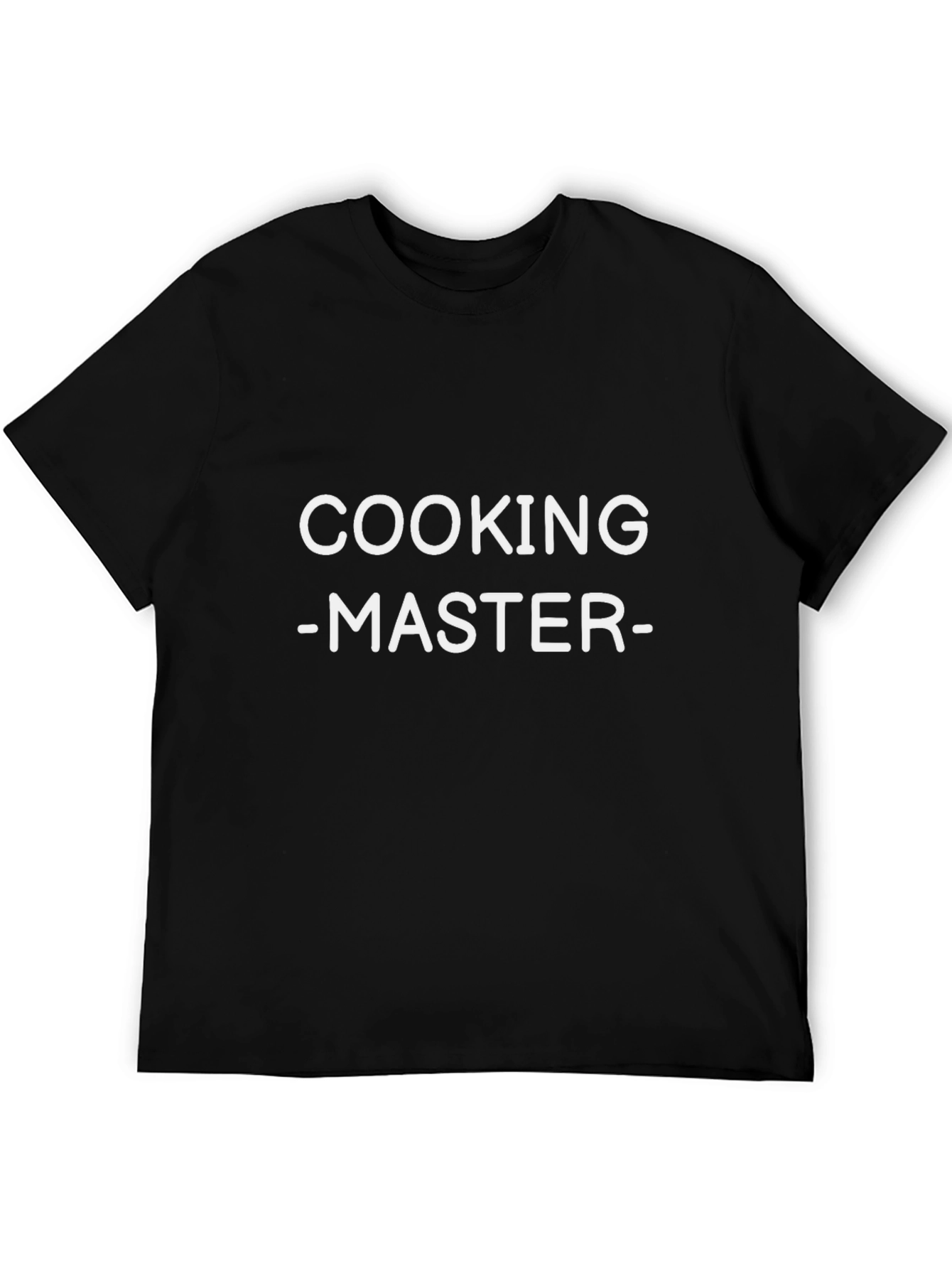 Cooking Master Graphic T-Shirt - Black