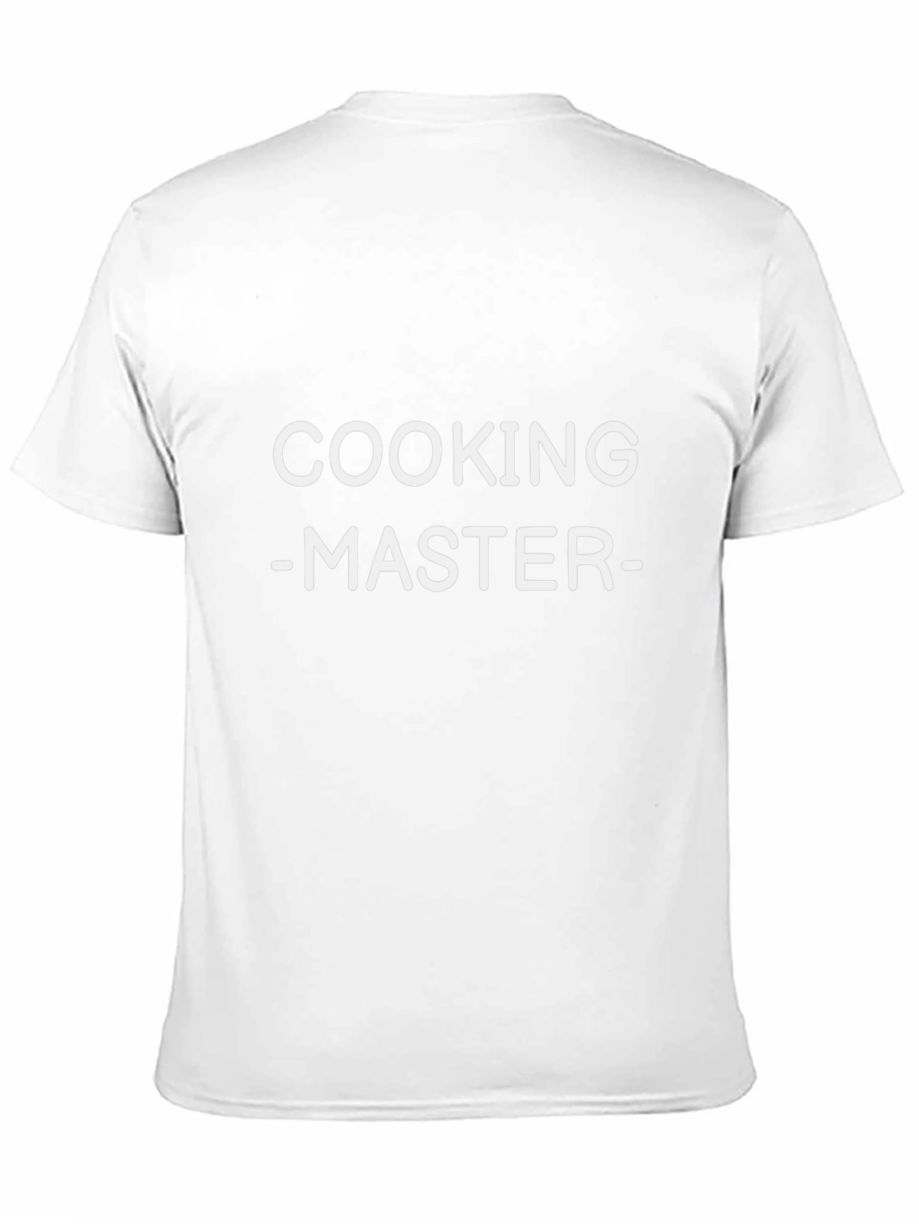 Cooking Master Graphic T-Shirt - Black