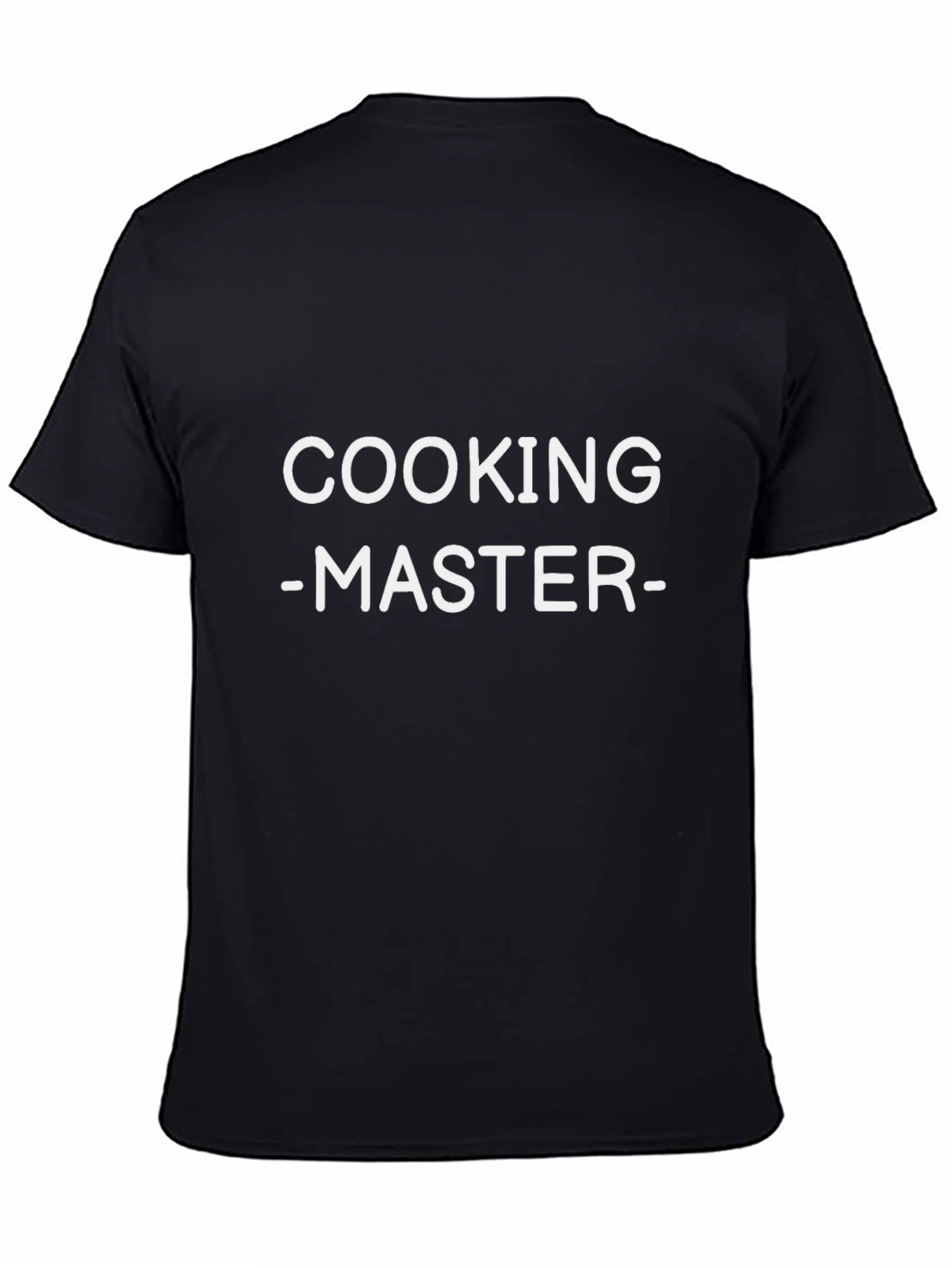 Cooking Master Graphic T-Shirt - Black