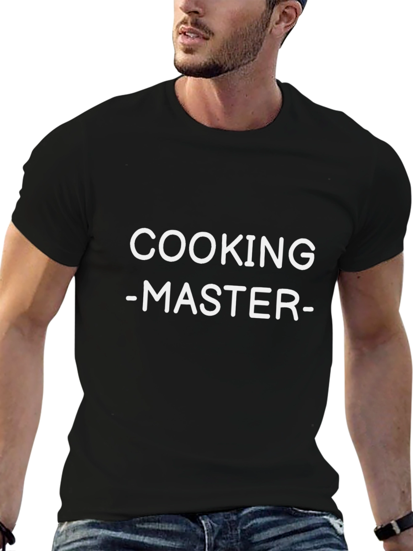 Cooking Master Graphic T-Shirt - Black
