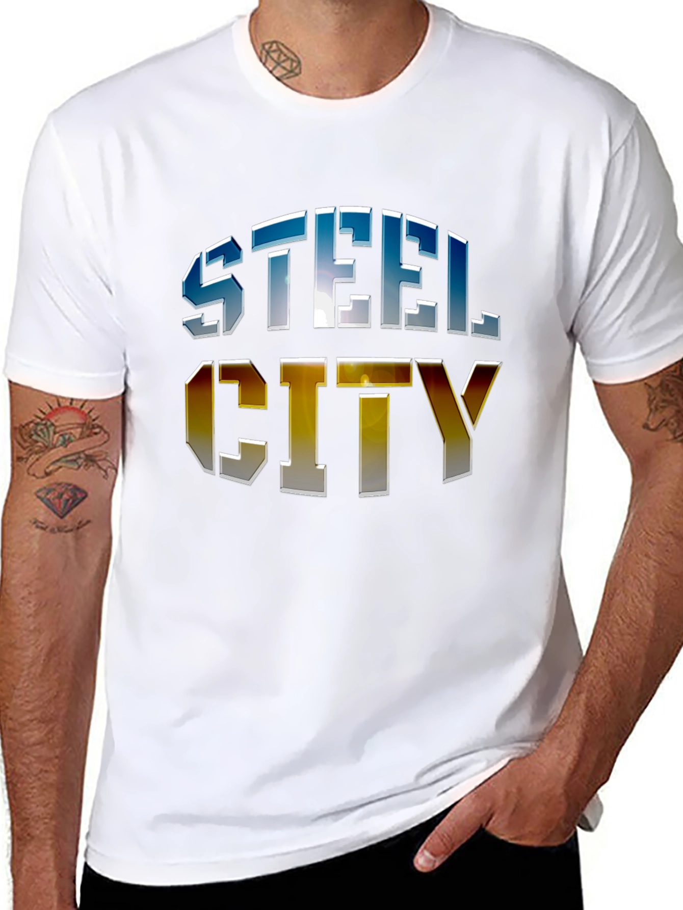 Steel City T-Shirt - Graphic Design Tee