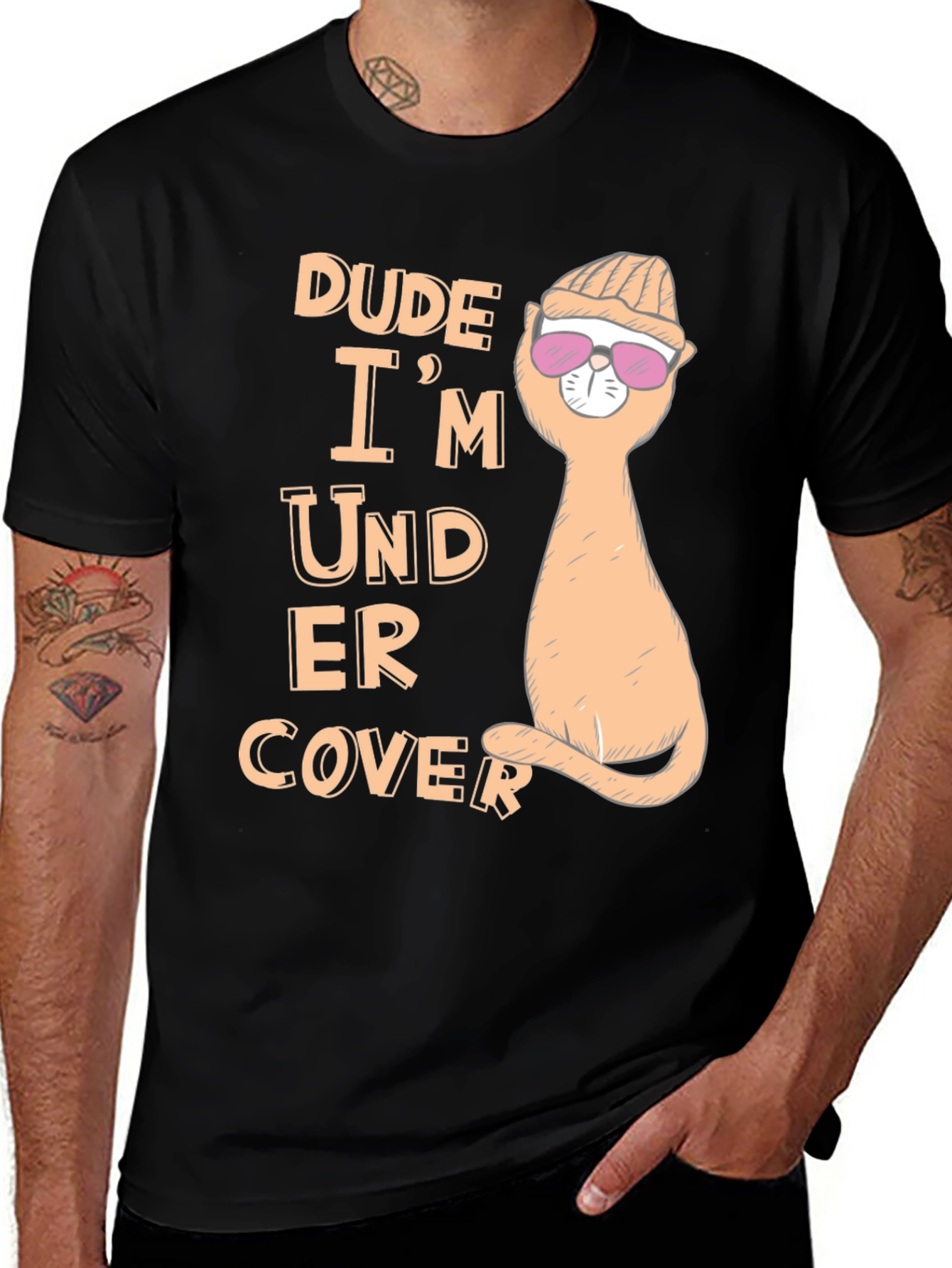 Dude Im Under Cover T-Shirt