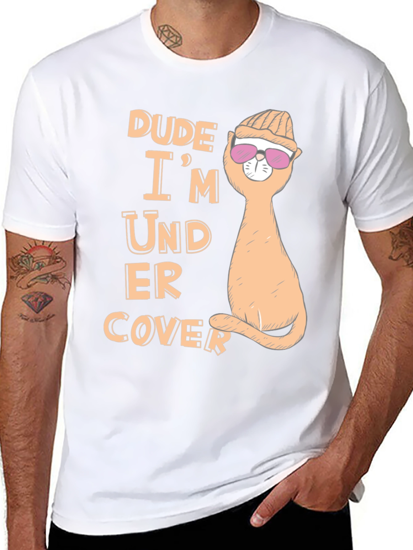 Dude Im Under Cover T-Shirt