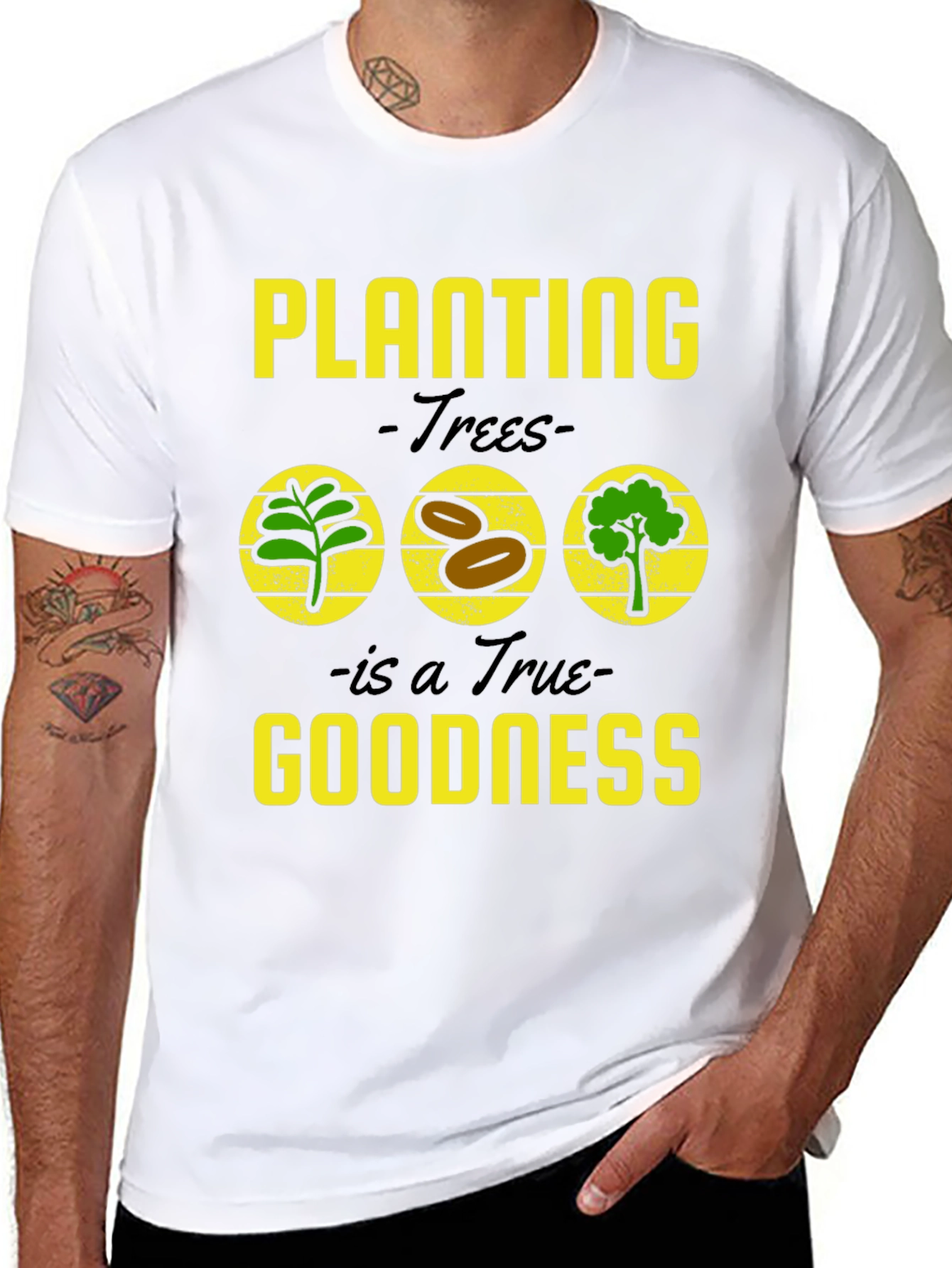 Planting Trees Goodness Graphic Tee