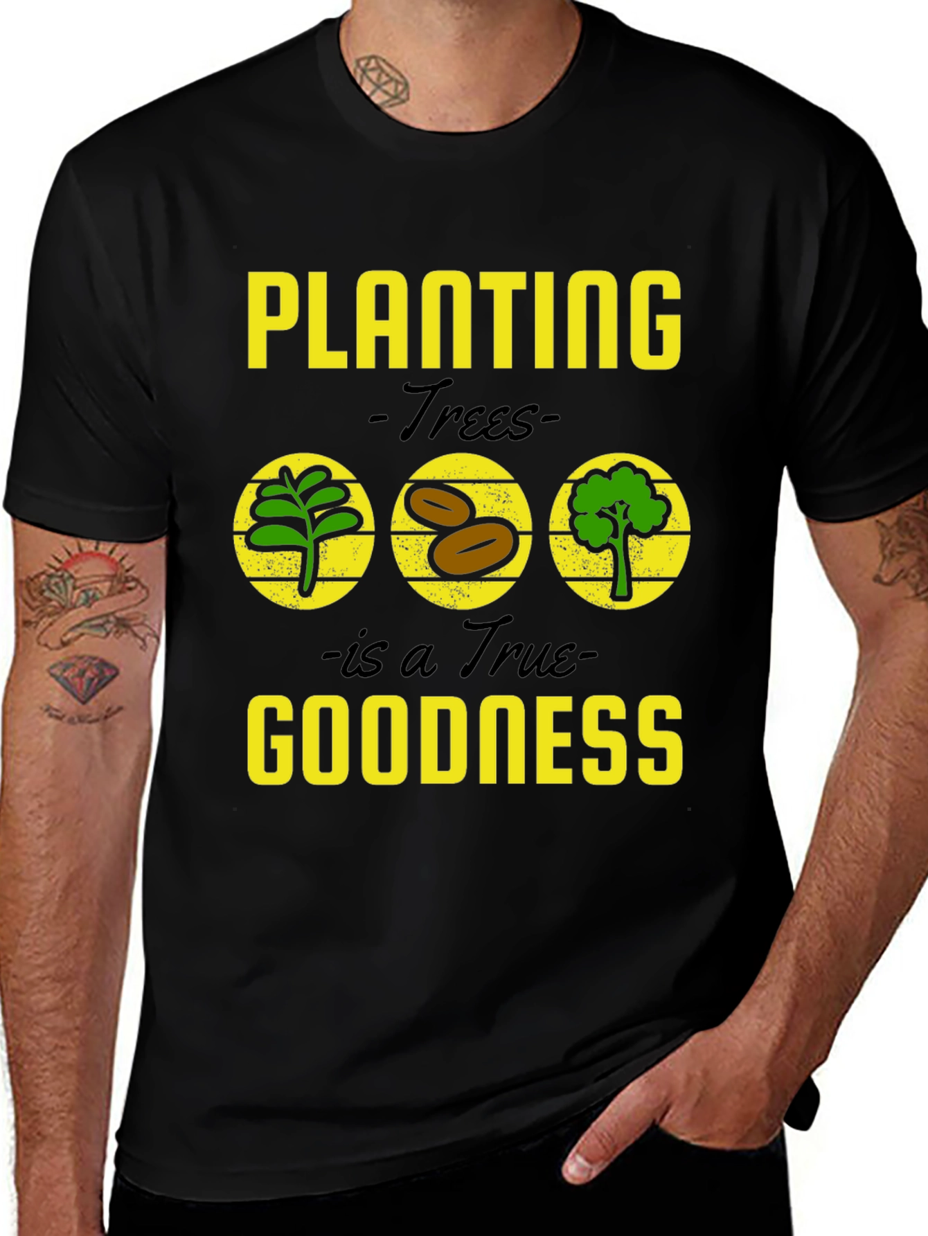 Planting Trees Goodness Graphic Tee
