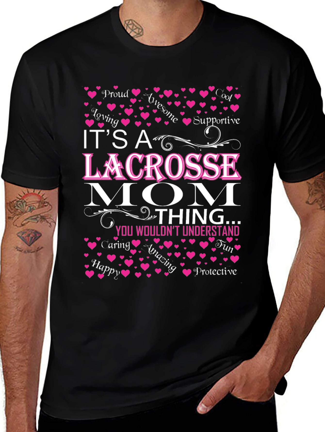 Lacrosse Mom T-Shirt - Unique Gift