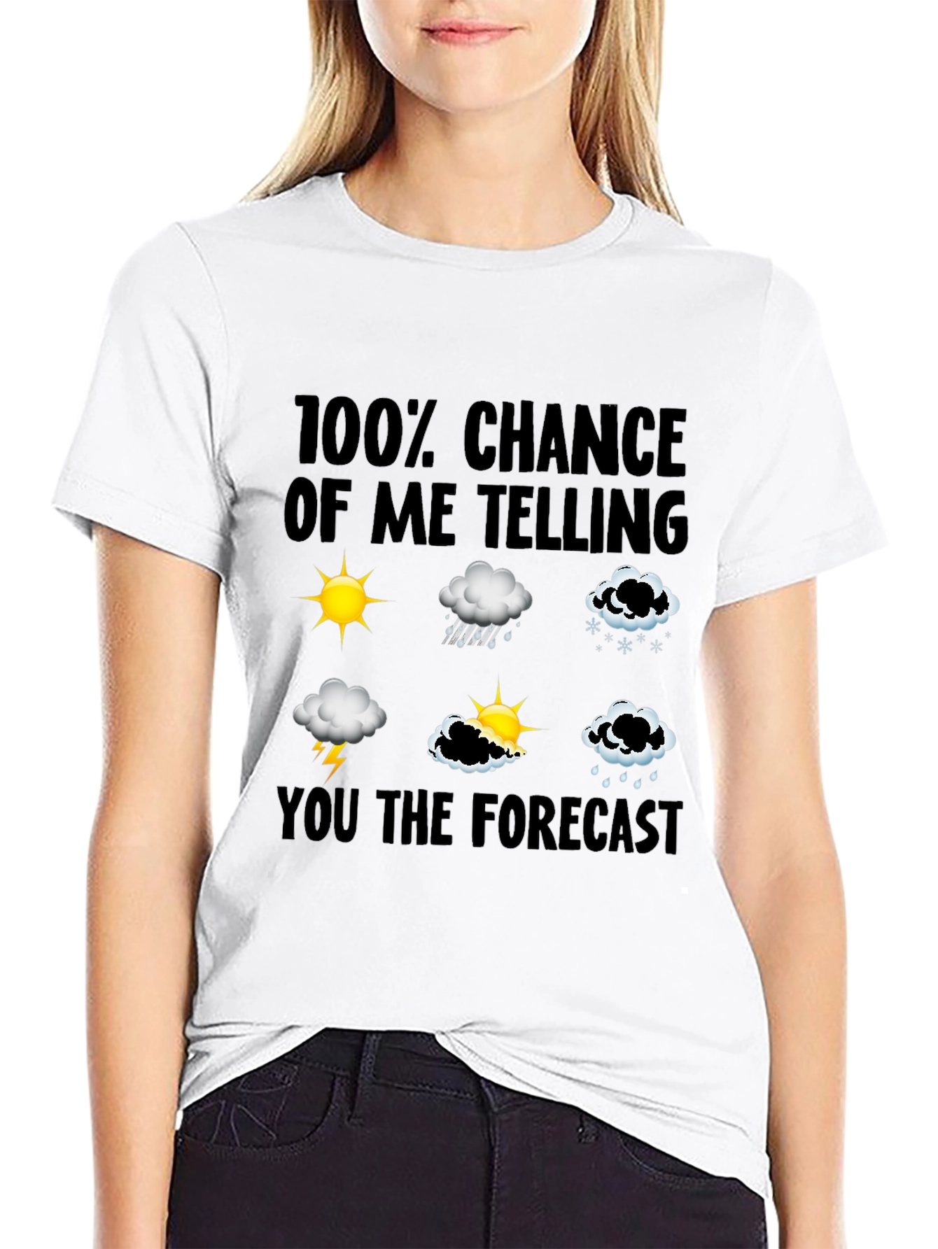 Funny Weather Forecast T-Shirt