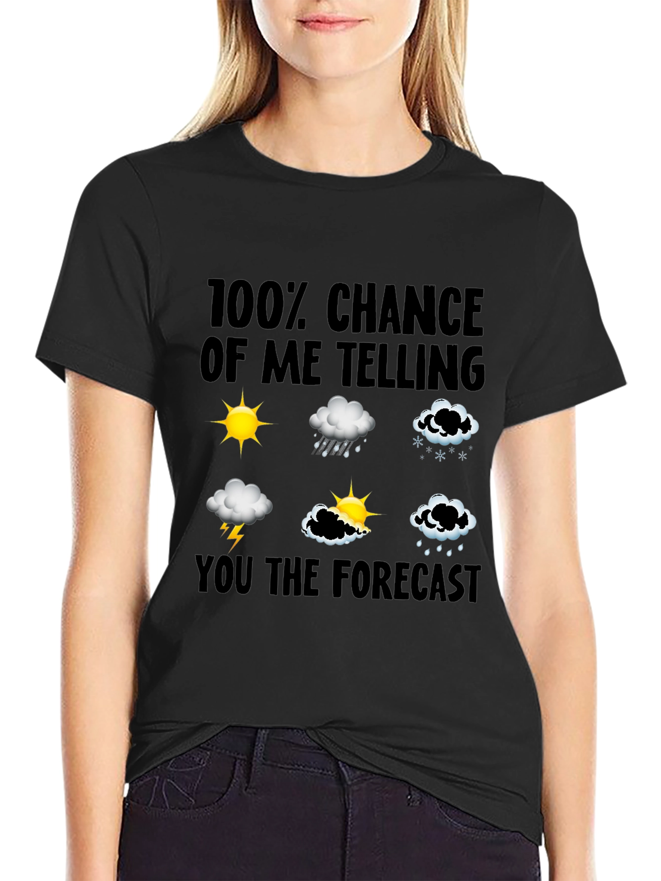 Funny Weather Forecast T-Shirt