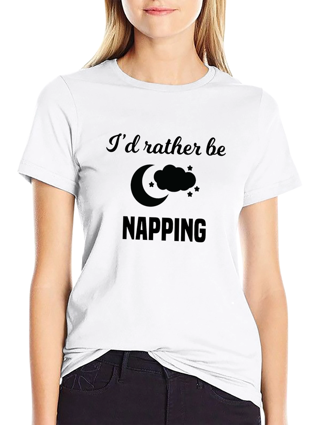 Napping Graphic T-Shirt