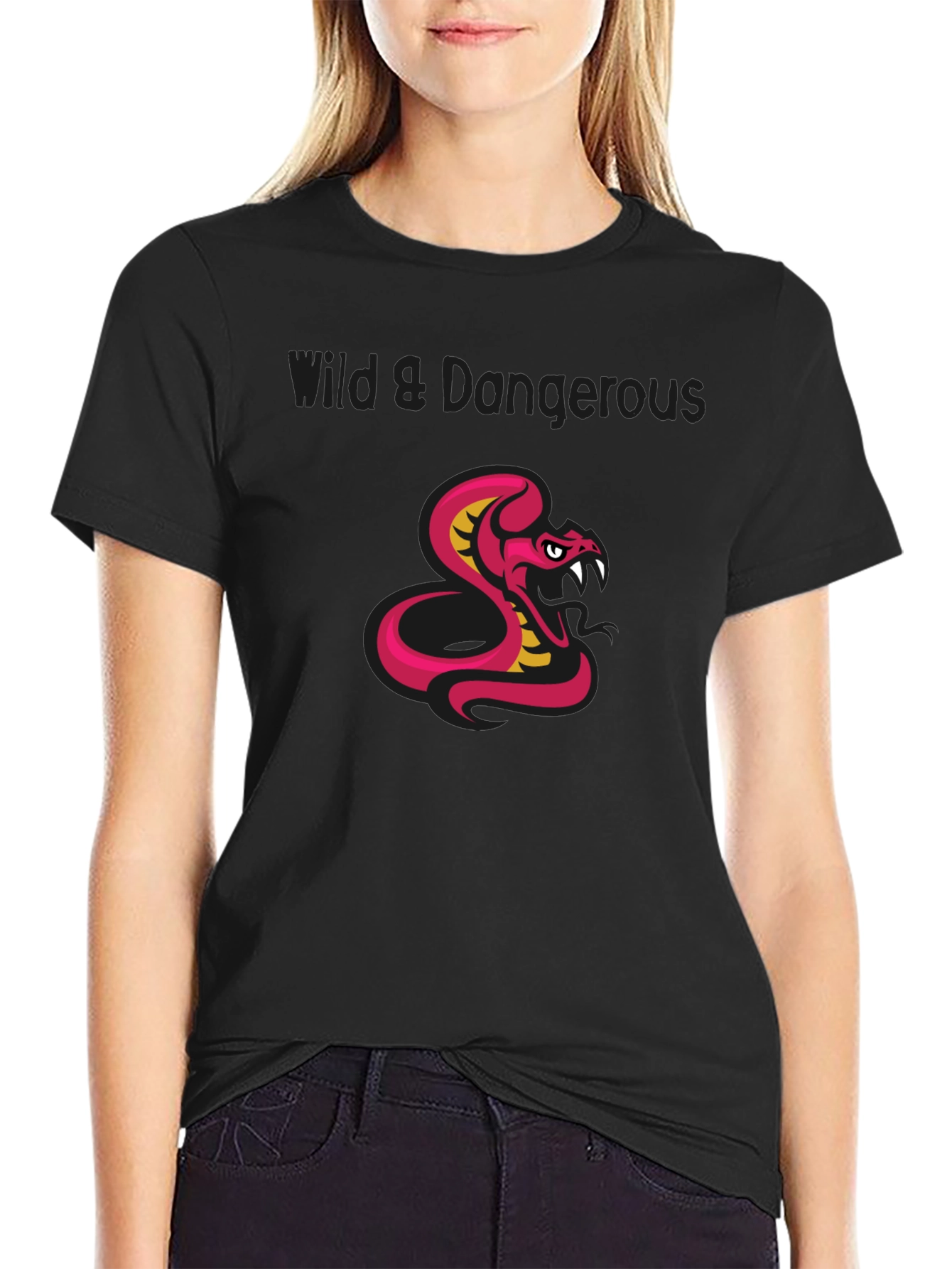 Wild & Dangerous Cobra Graphic Tee