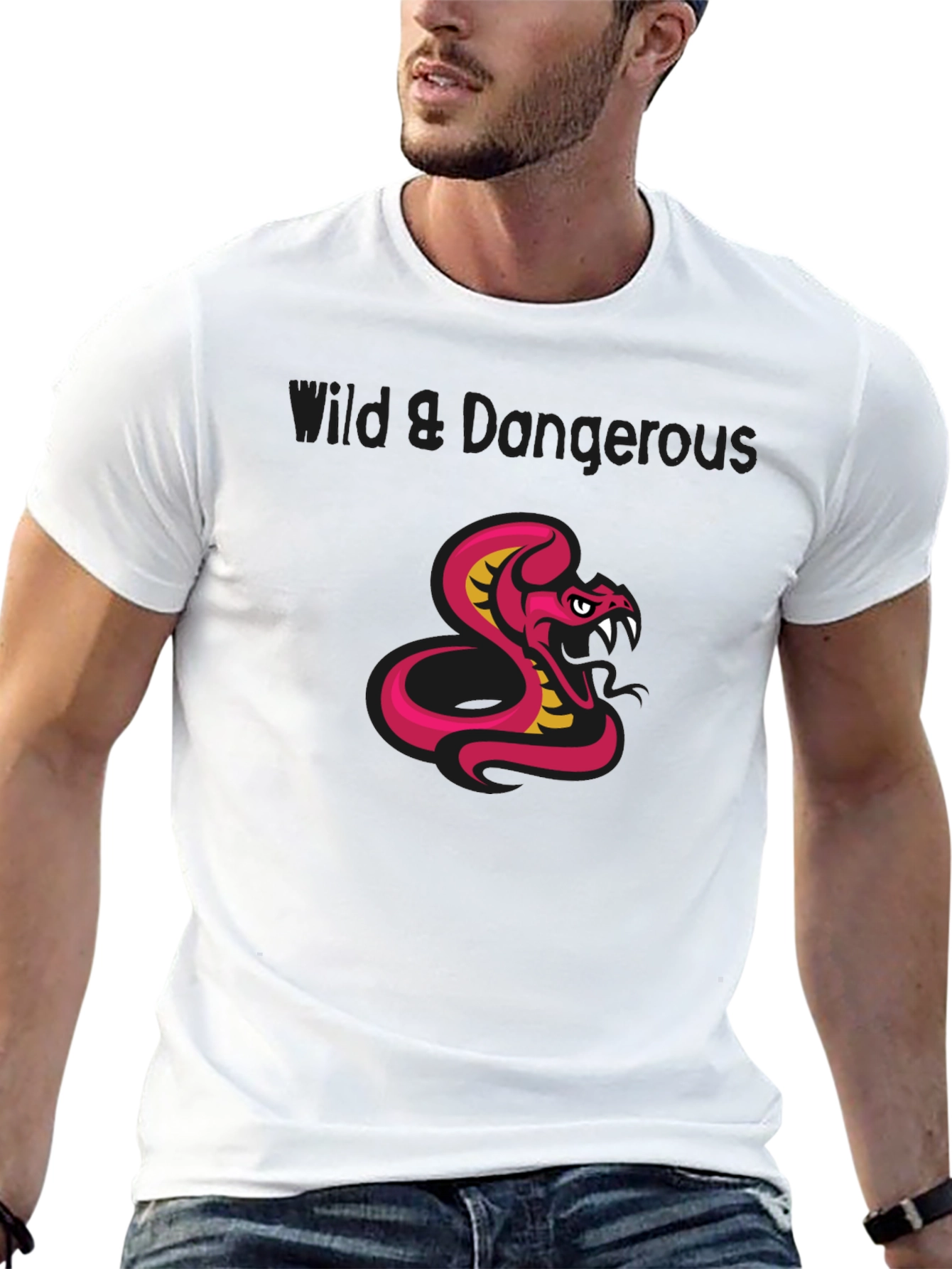 Wild & Dangerous Cobra Graphic Tee