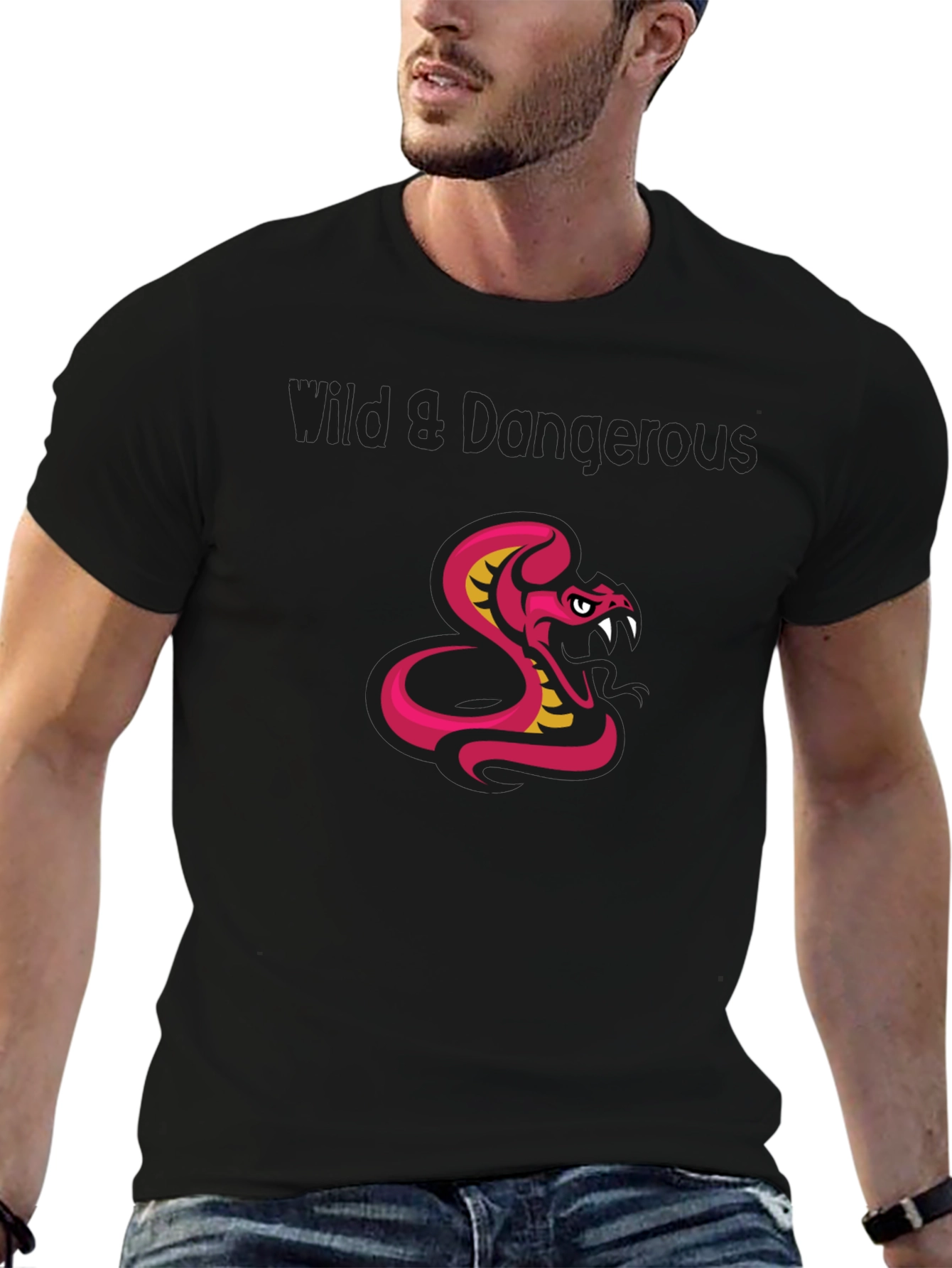 Wild & Dangerous Cobra Graphic Tee