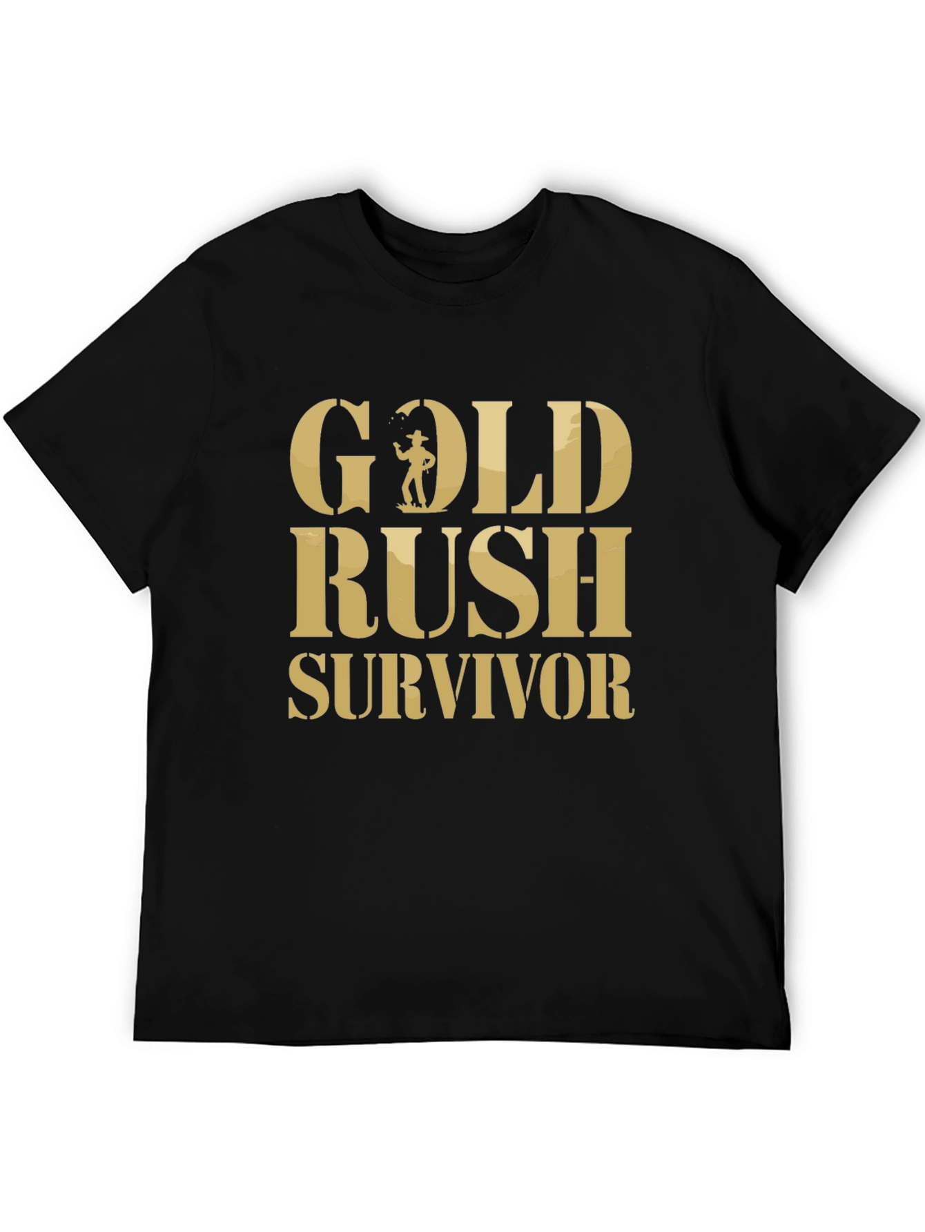 Gold Rush Survivor Tee - Western Style T-Shirt
