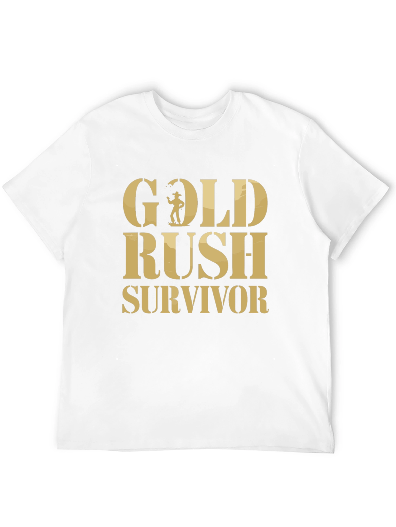 Gold Rush Survivor Tee - Western Style T-Shirt